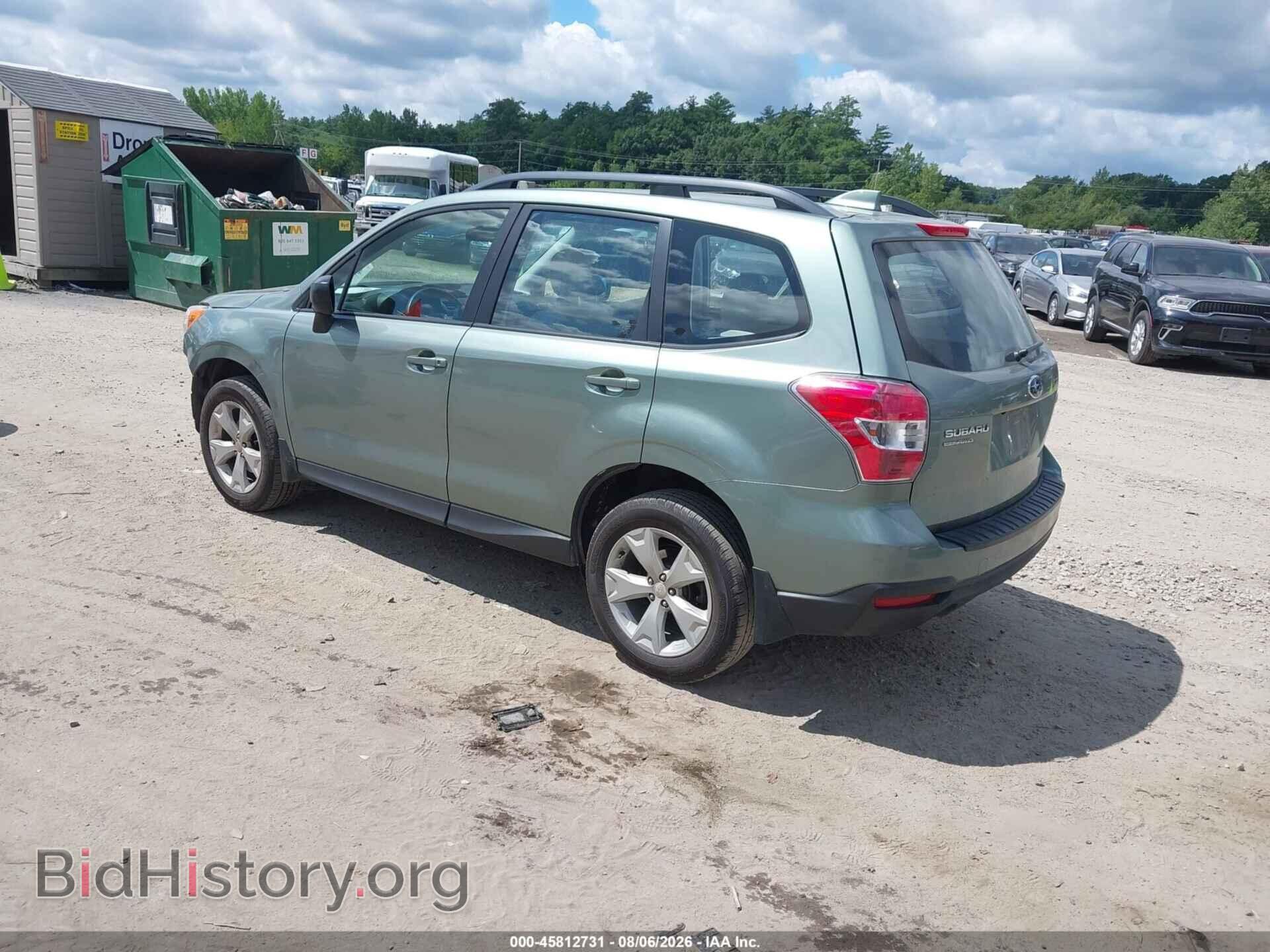 2016 SUBARU FORESTER - VIN: JF2SJABC8GH423229 - Фото 3