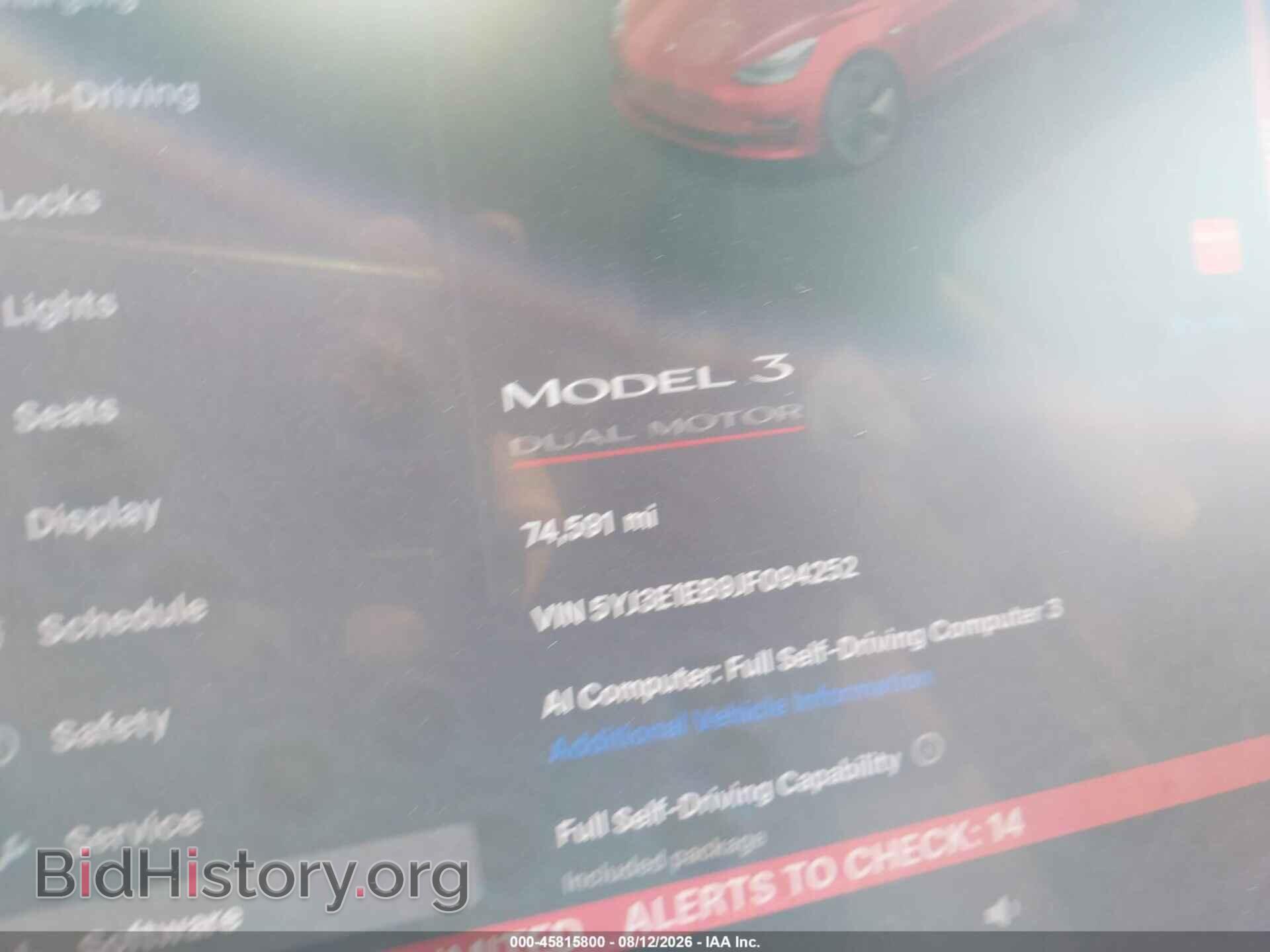 2018 TESLA MODEL 3 - VIN: 5YJ3E1EB9JF094252 - Фото 7