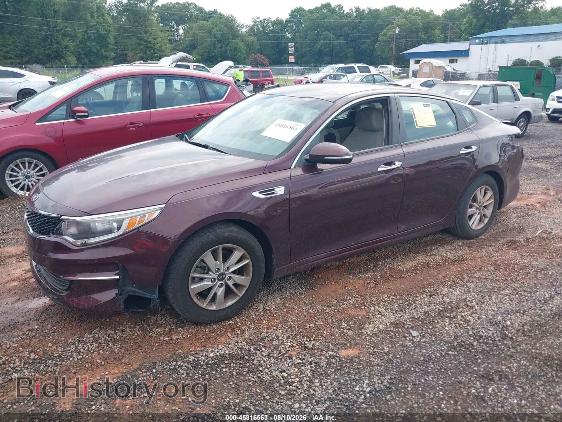 2016 KIA OPTIMA - VIN: 5XXGT4L36GG050624 - Фото 2
