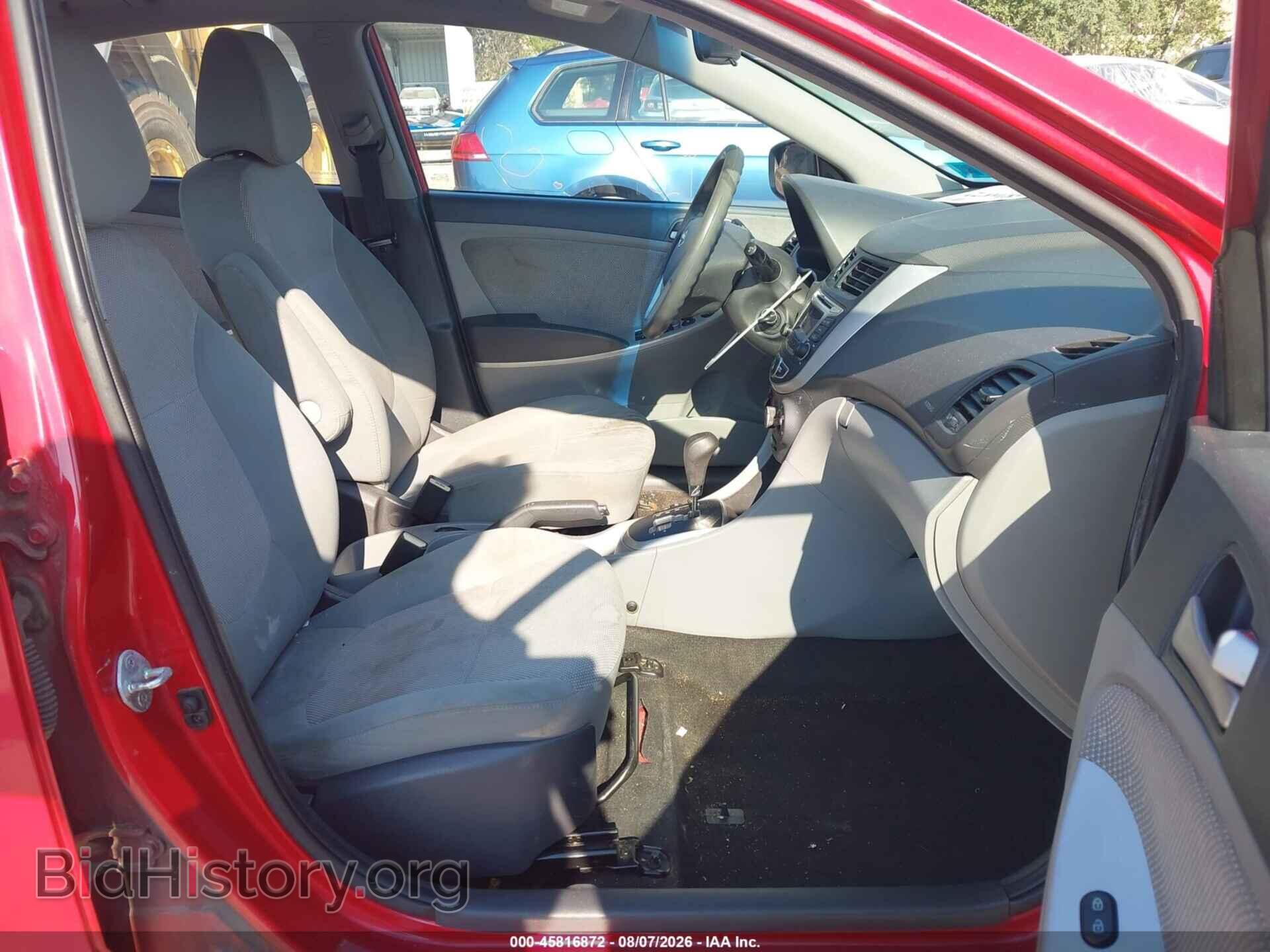 2014 HYUNDAI ACCENT - VIN: KMHCT4AE3EU720197 - Фото 5