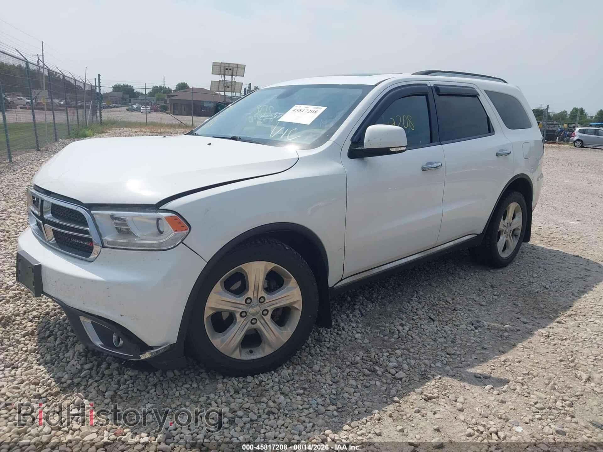 2014 DODGE DURANGO - VIN: 1C4RDJDG2EC979390 - Фото 2