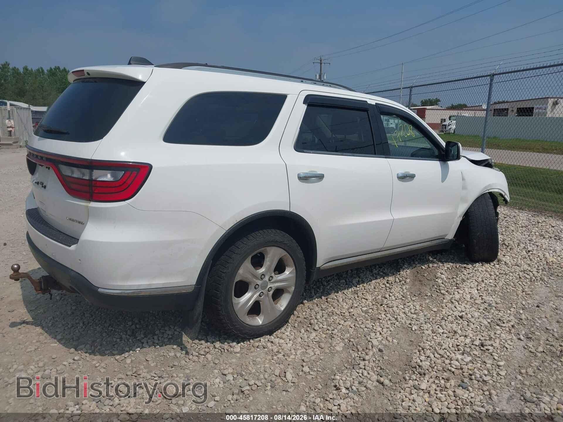 2014 DODGE DURANGO - VIN: 1C4RDJDG2EC979390 - Фото 4