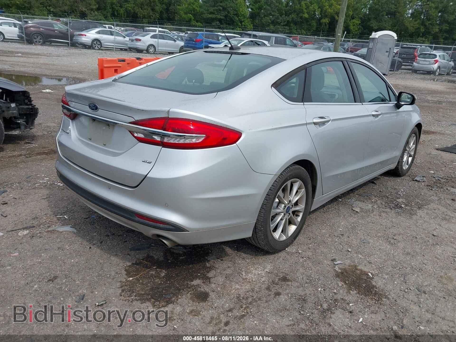 2017 FORD FUSION - VIN: 3FA6P0H76HR345039 - Photo 4