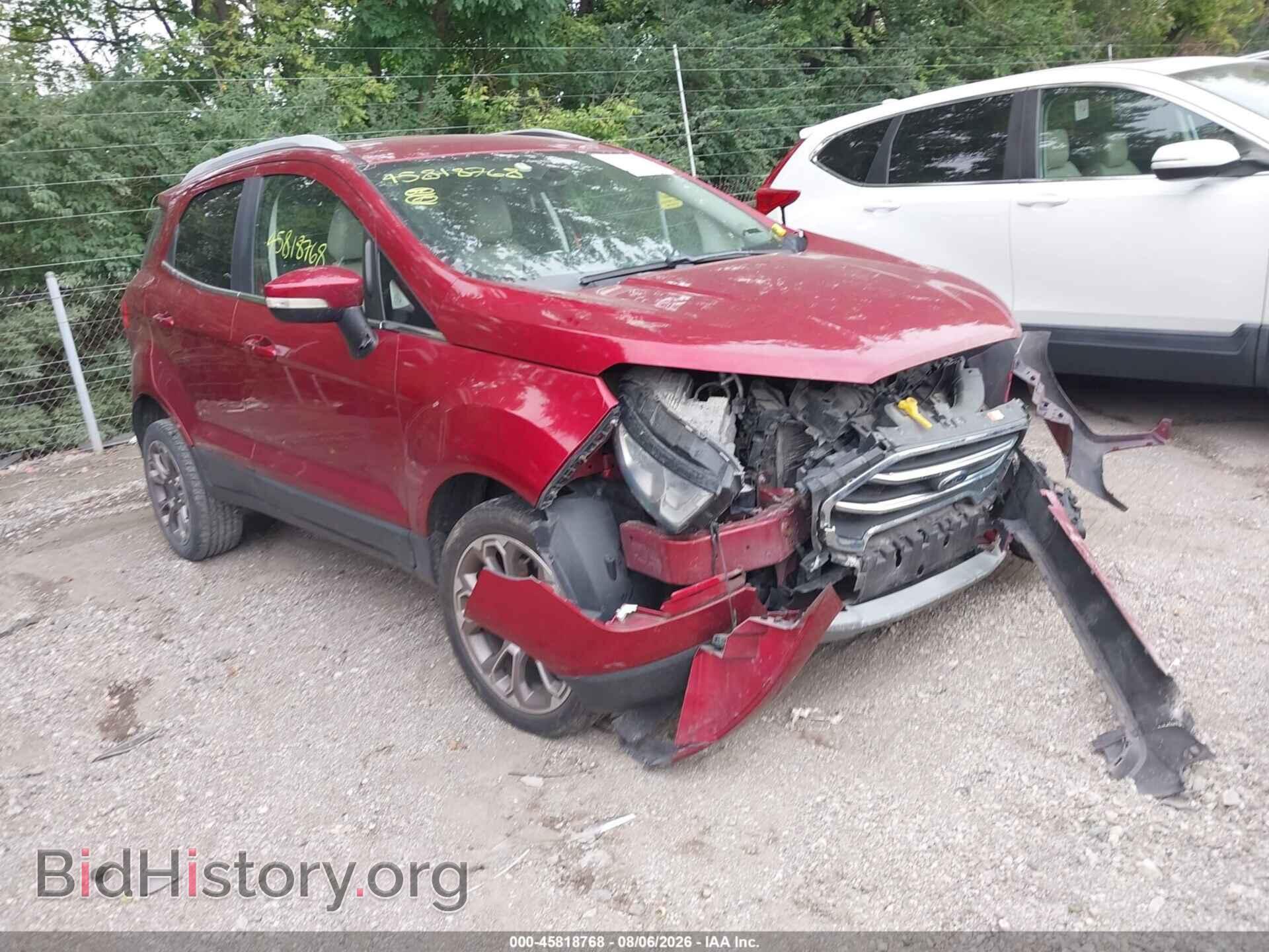 Photo MAJ6S3KL2KC310364 - FORD ECOSPORT 2019