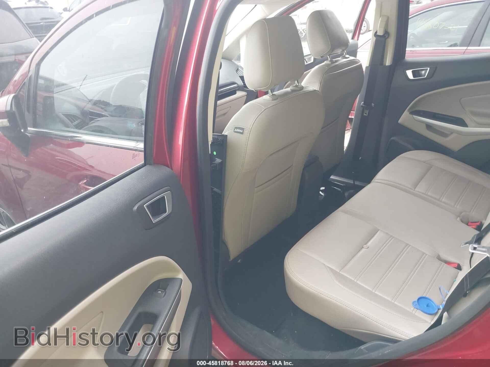 2019 FORD ECOSPORT - VIN: MAJ6S3KL2KC310364 - Photo 8