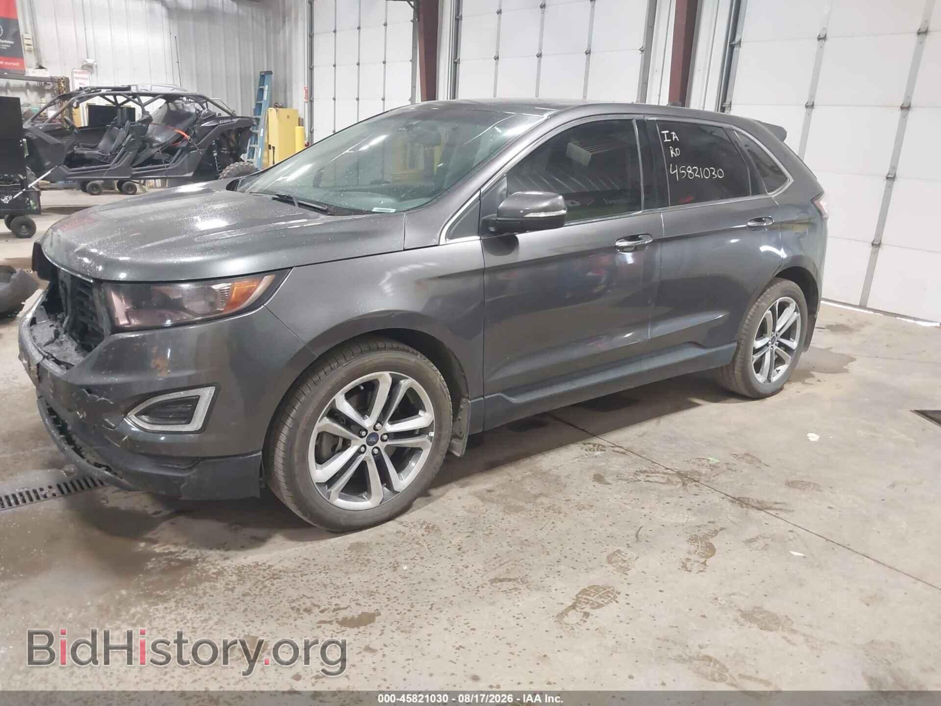 2015 FORD EDGE - VIN: 2FMTK4K98FBB45381 - Фото 2