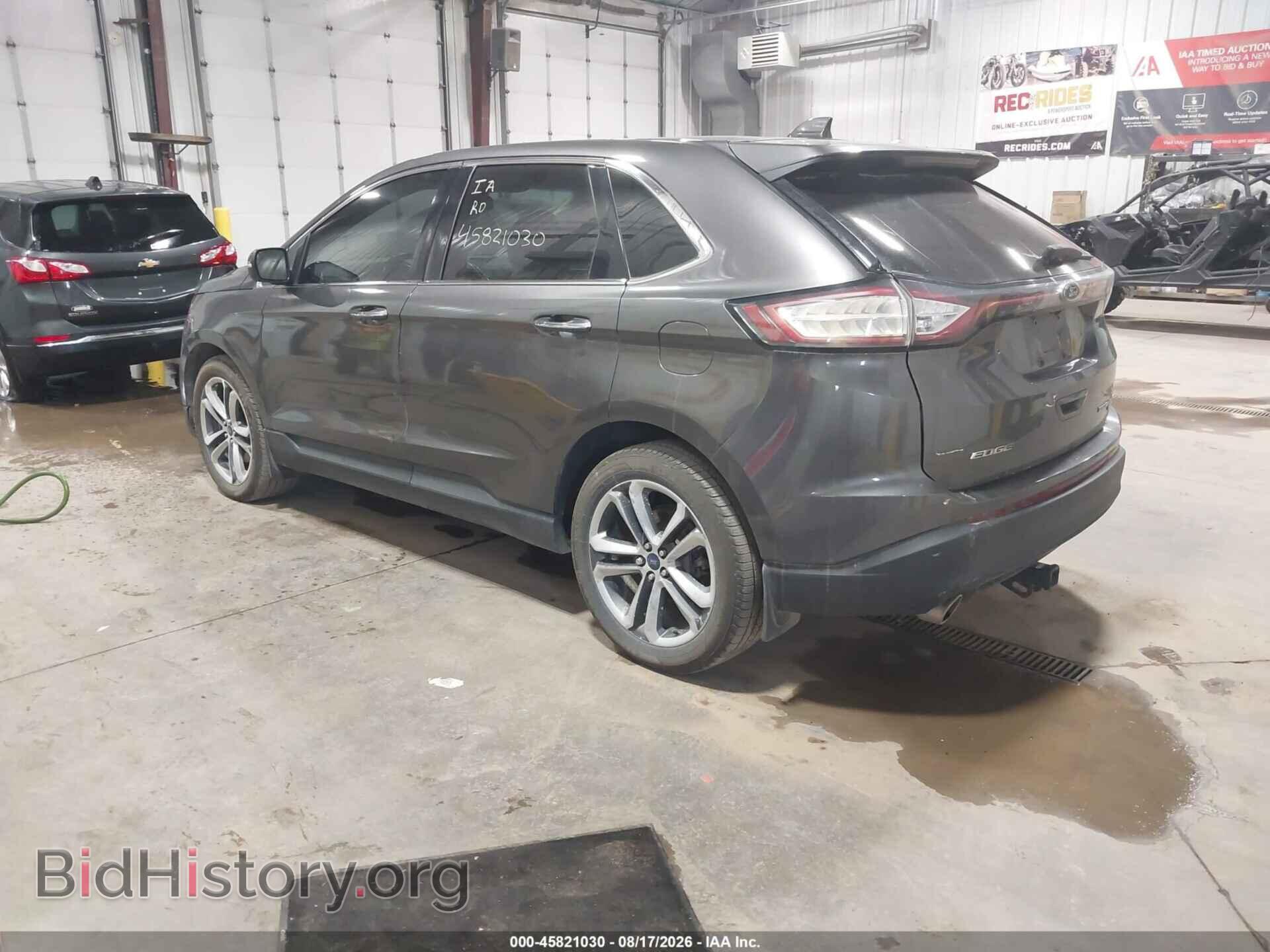 2015 FORD EDGE - VIN: 2FMTK4K98FBB45381 - Фото 3