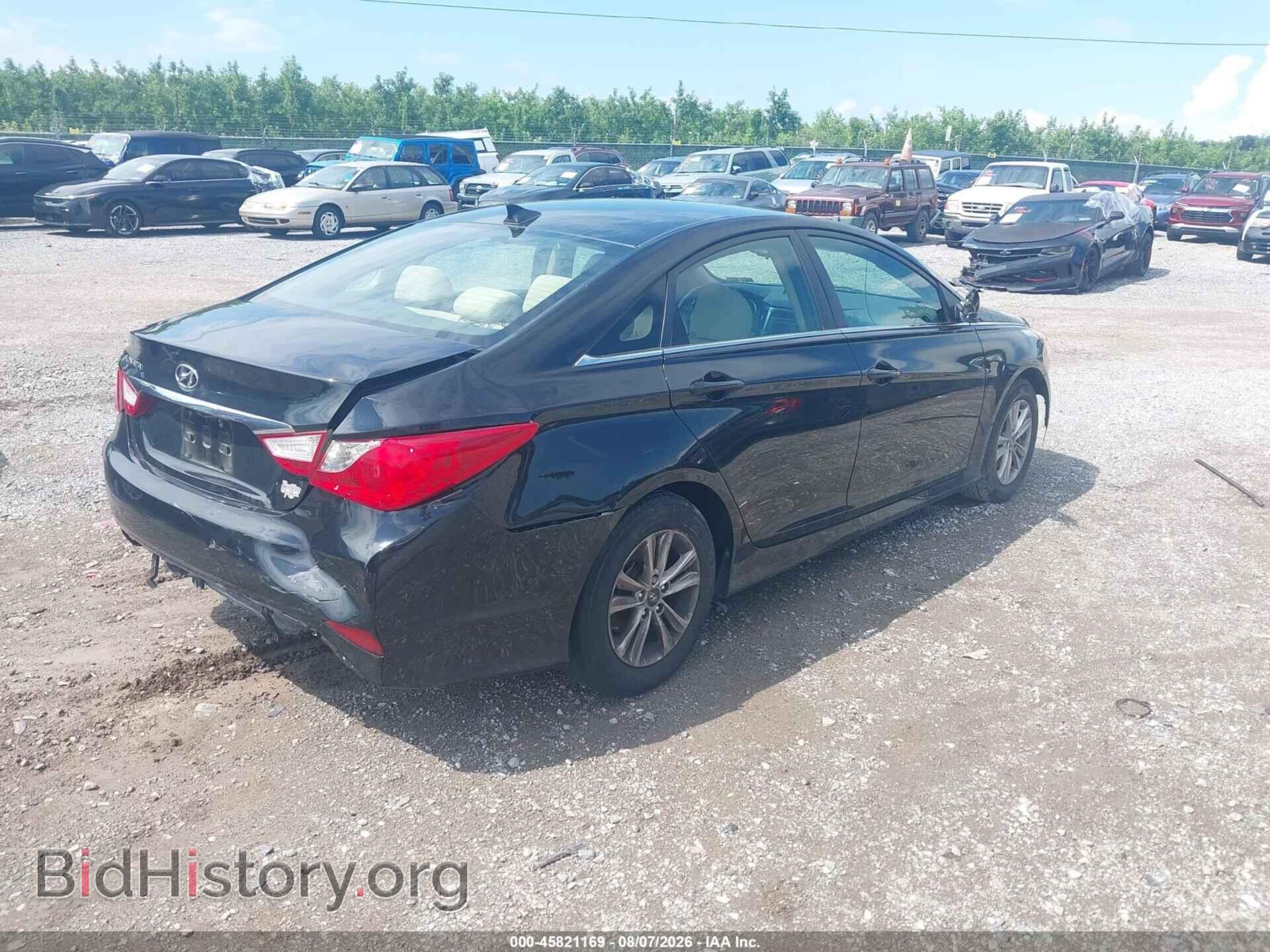 2014 HYUNDAI SONATA - VIN: 5NPEB4AC9EH894073 - Фото 4