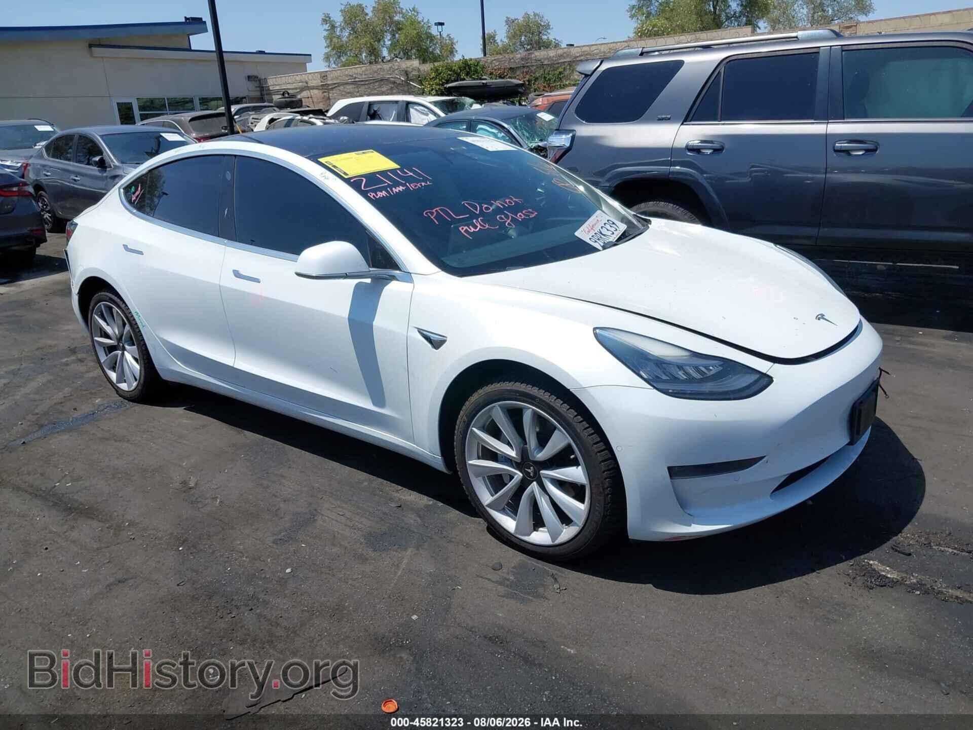 Photo 5YJ3E1EB7KF477785 - TESLA MODEL 3 2019