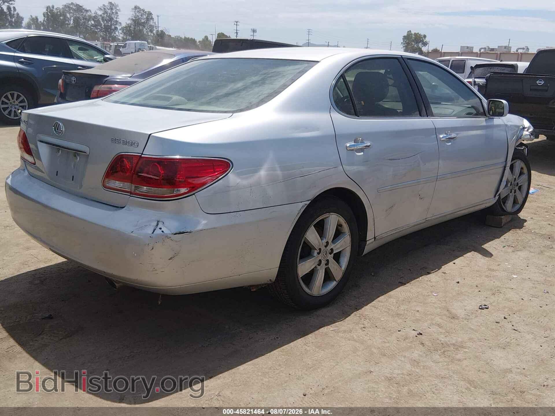2006 LEXUS ES 330 - VIN: JTHBA30G665155098 - Фото 4