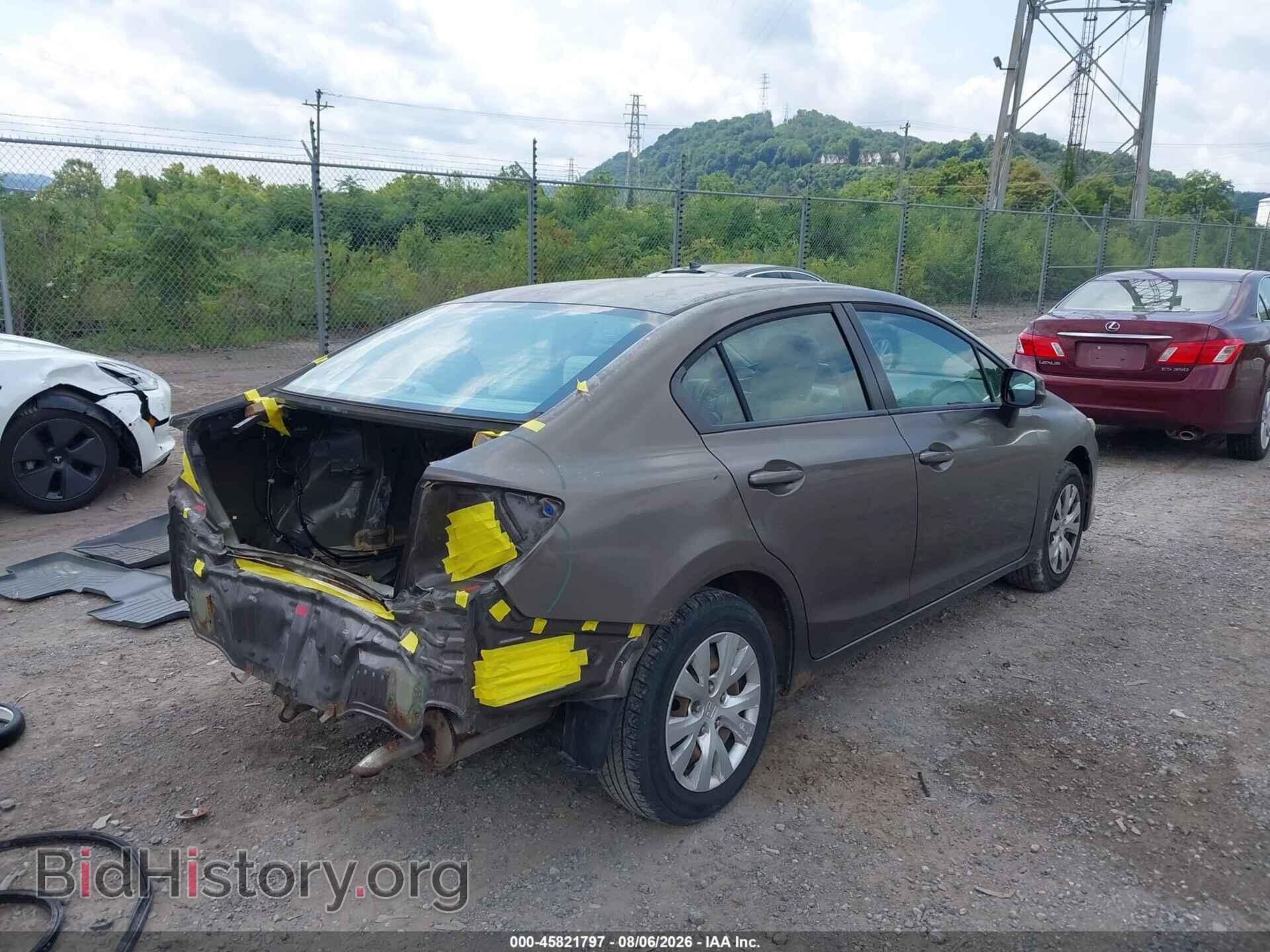 2012 HONDA CIVIC - VIN: 2HGFB2F56CH578575 - Фото 4