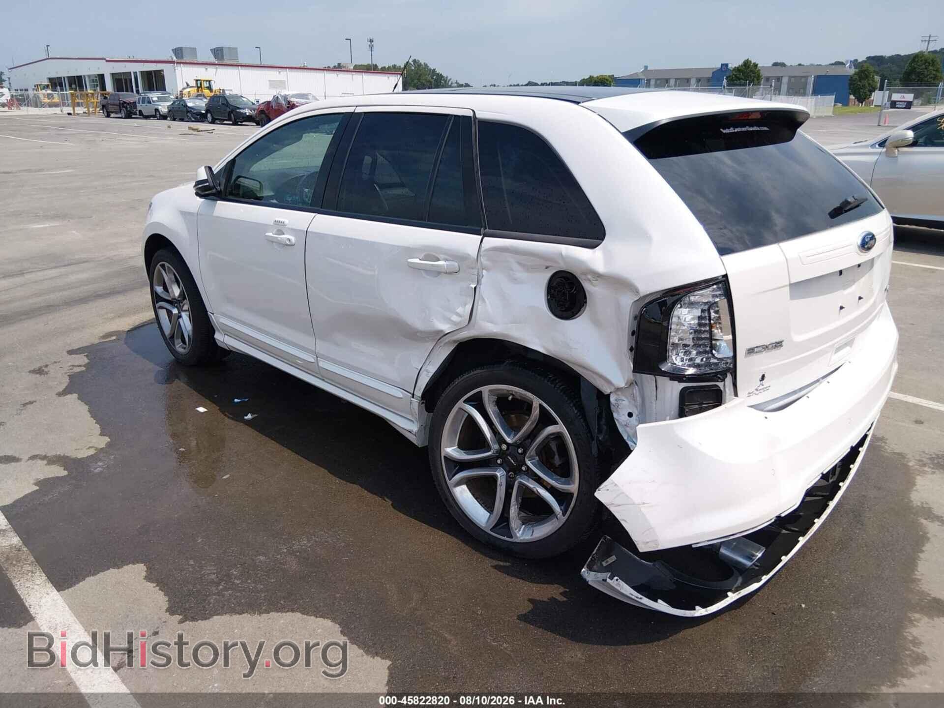 2014 FORD EDGE - VIN: 2FMDK4AK6EBB54149 - Фото 3