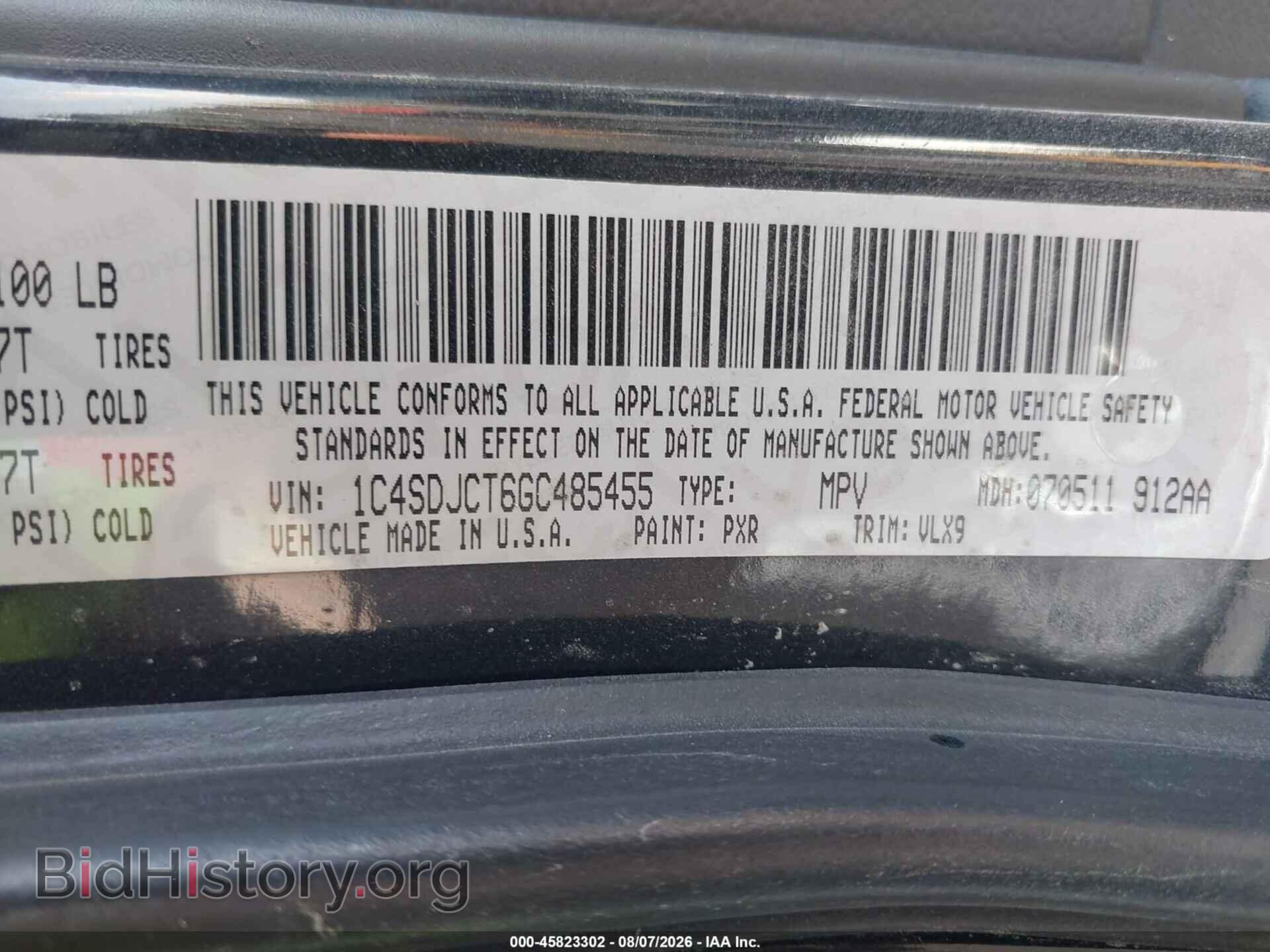 2016 DODGE DURANGO - VIN: 1C4SDJCT6GC485455 - Photo 9
