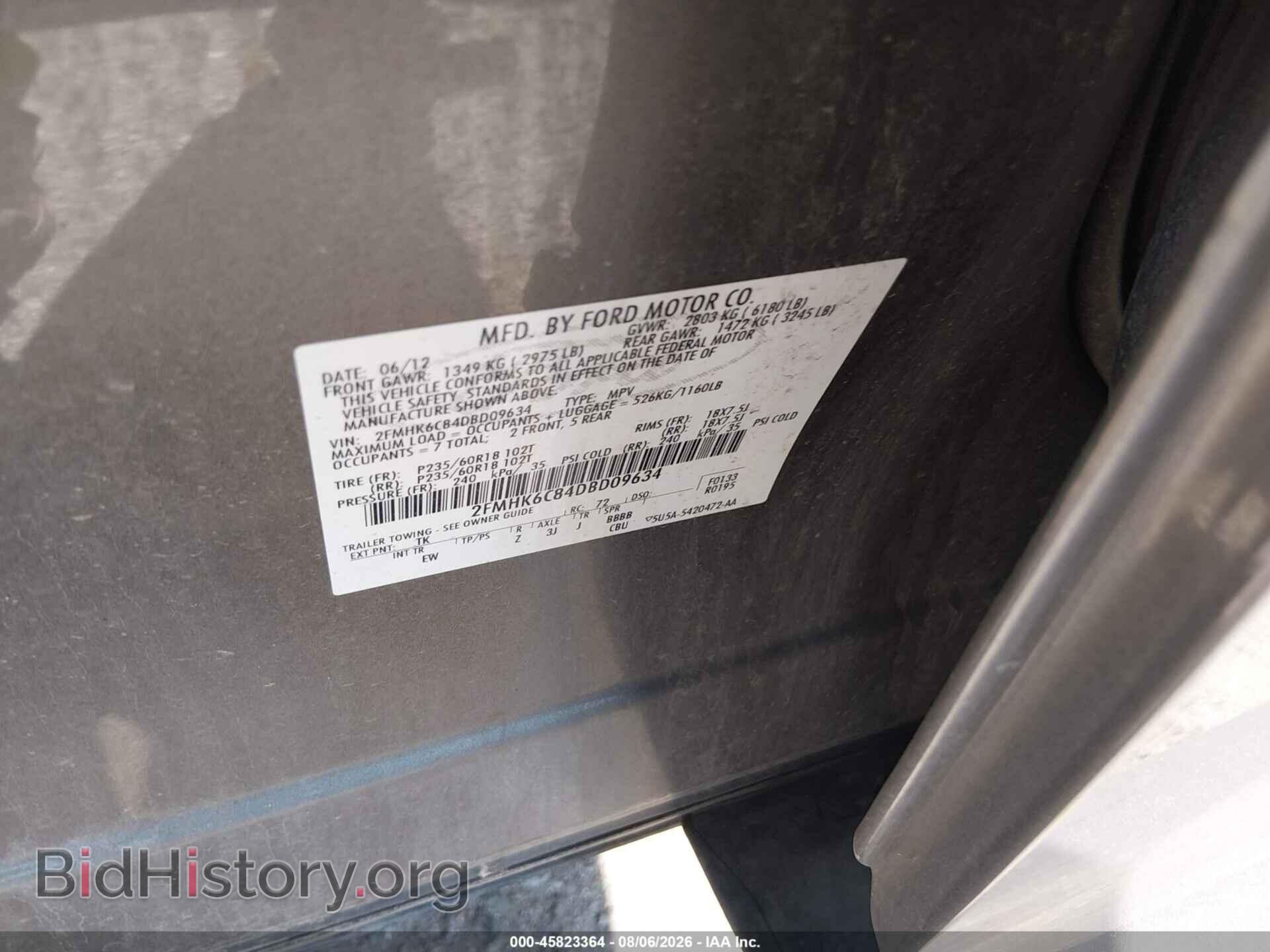 2013 FORD FLEX - VIN: 2FMHK6C84DBD09634 - Photo 9