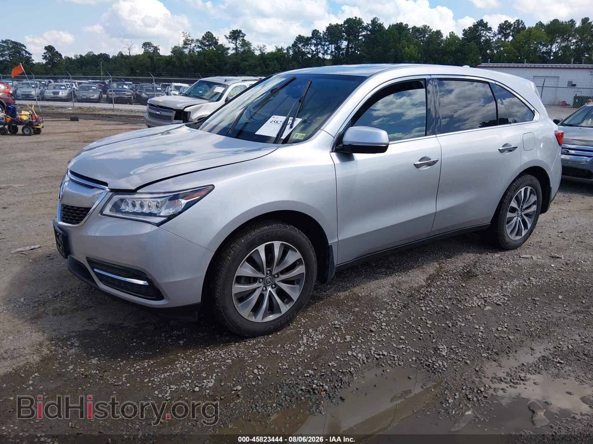 2015 ACURA MDX - VIN: 5FRYD4H43FB001366 - Photo 2