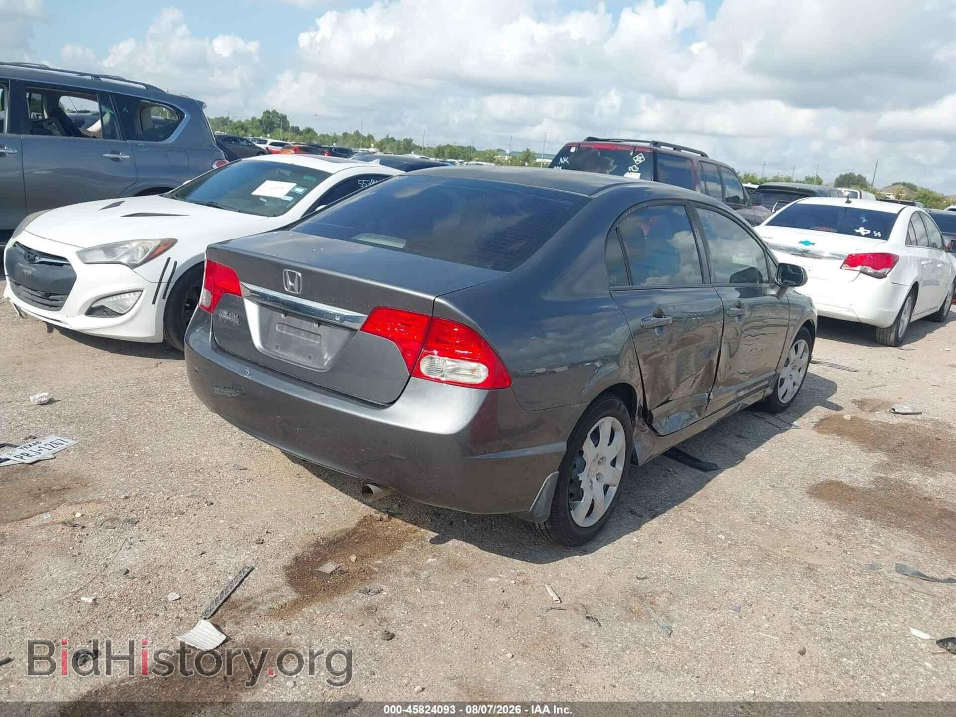 2009 HONDA CIVIC - VIN: 2HGFA16549H325017 - Фото 4