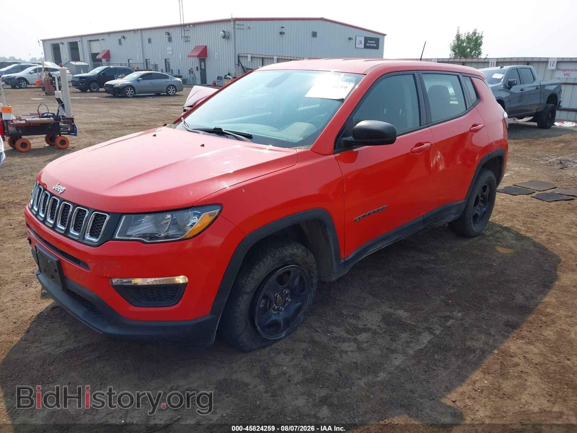 2019 JEEP COMPASS - VIN: 3C4NJDAB3KT767552 - Фото 2