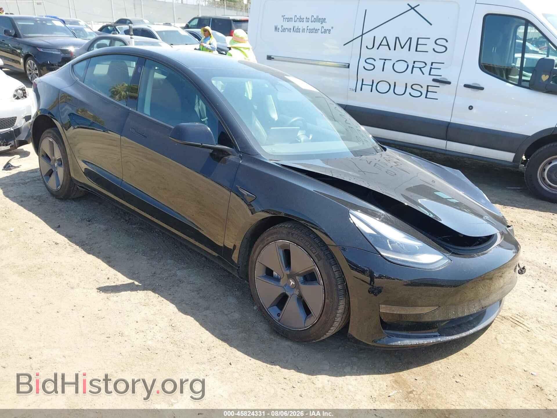 Фотография 5YJ3E1EAXNF373691 - TESLA MODEL 3 2022