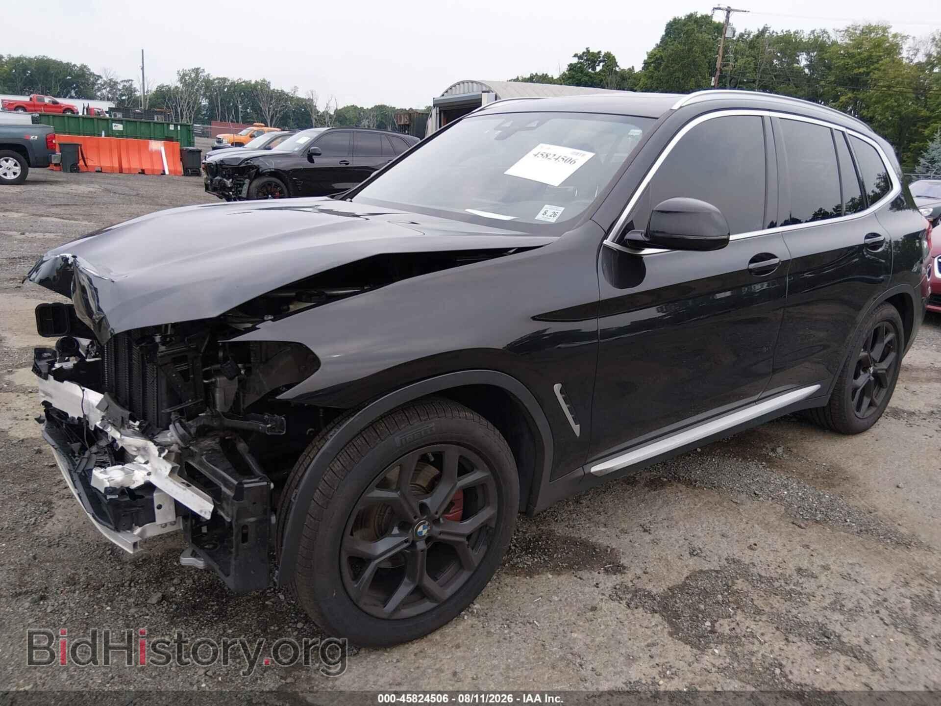 2021 BMW X3 - VIN: 5UXTY5C00M9E77044 - Фото 2