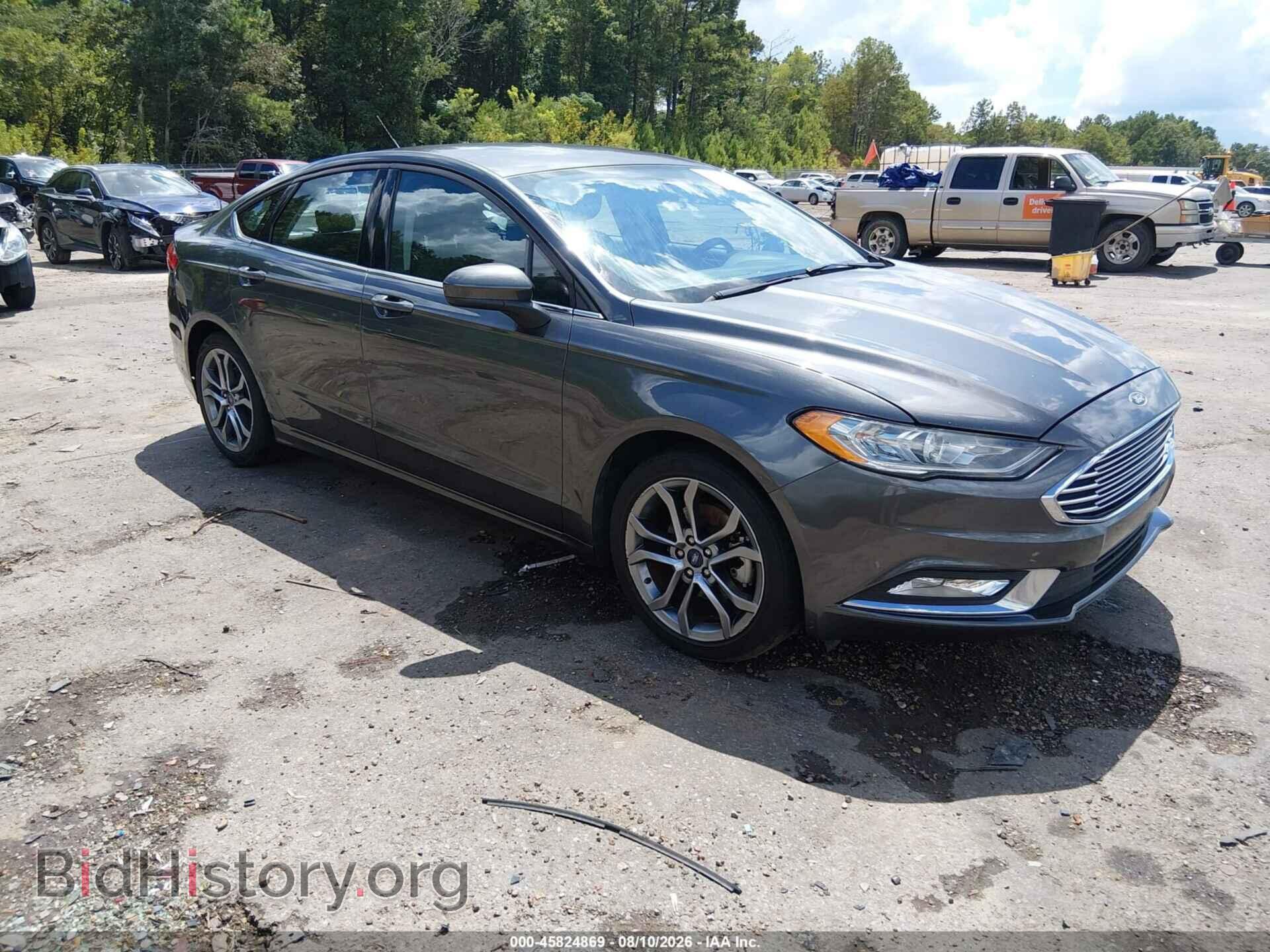 Фотография 3FA6P0G70HR346799 - FORD FUSION 2017