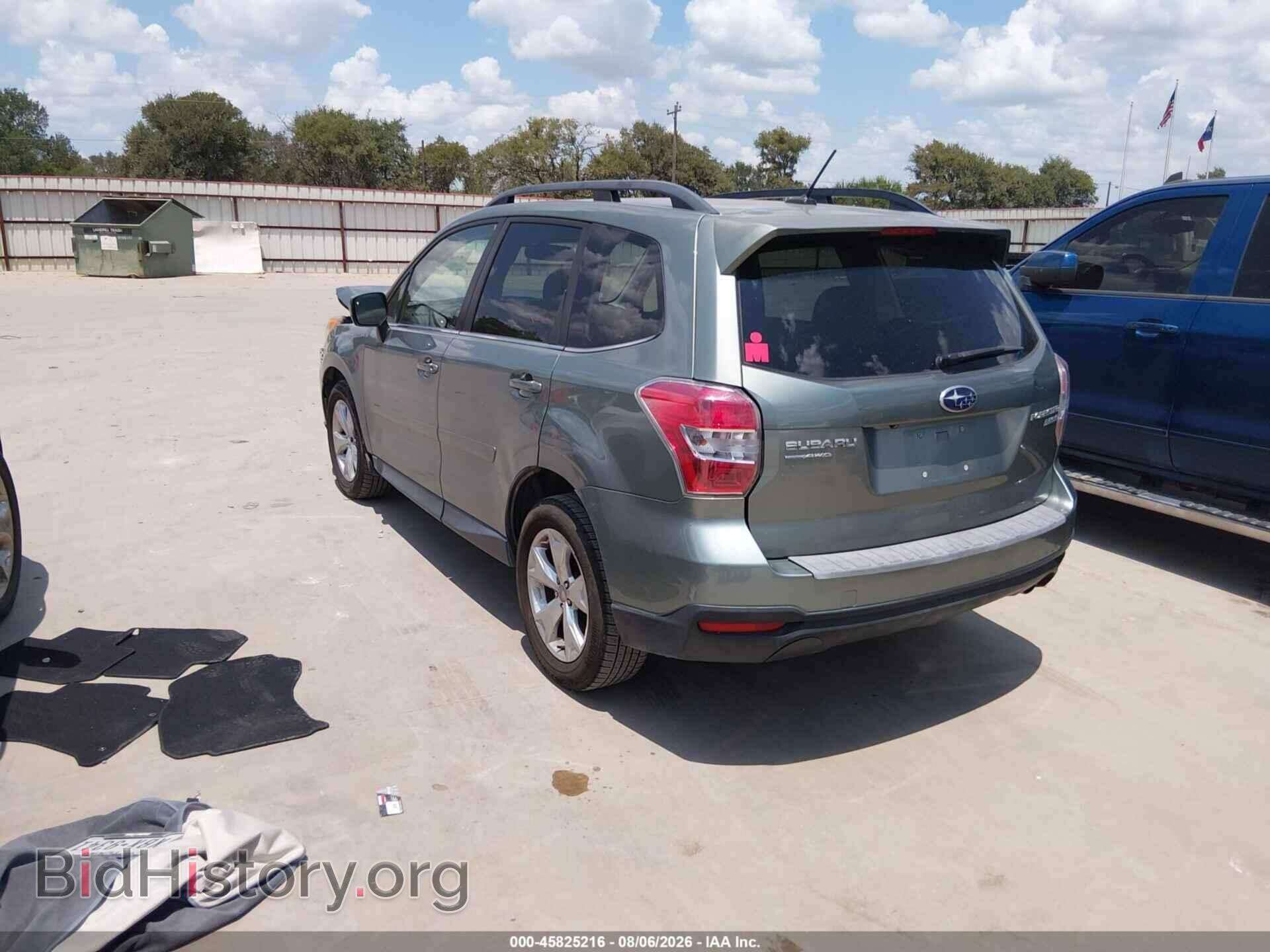 2015 SUBARU FORESTER - VIN: JF2SJARC4FH426164 - Фото 3