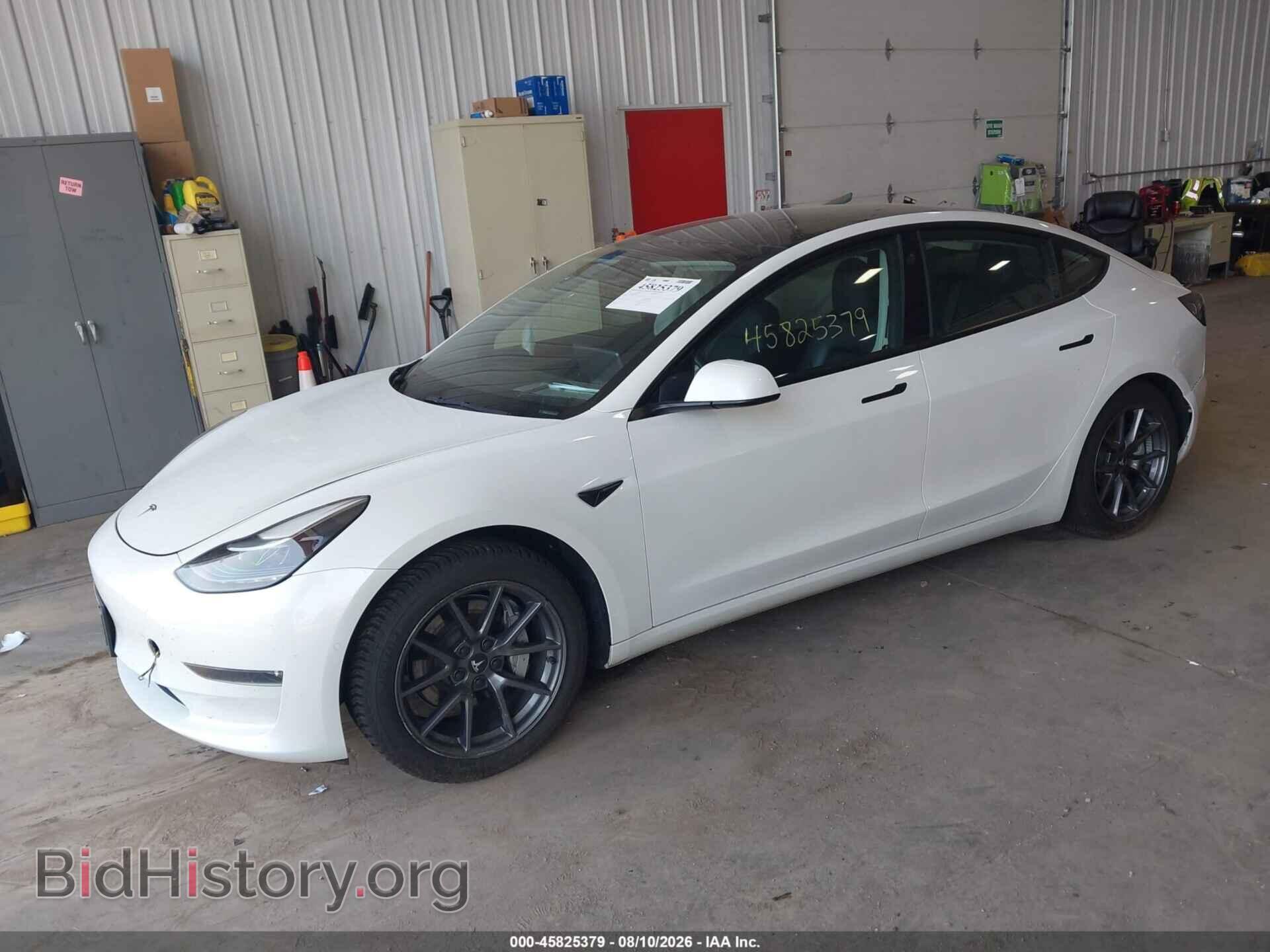 2022 TESLA MODEL 3 - VIN: 5YJ3E1EB5NF257131 - Фото 2