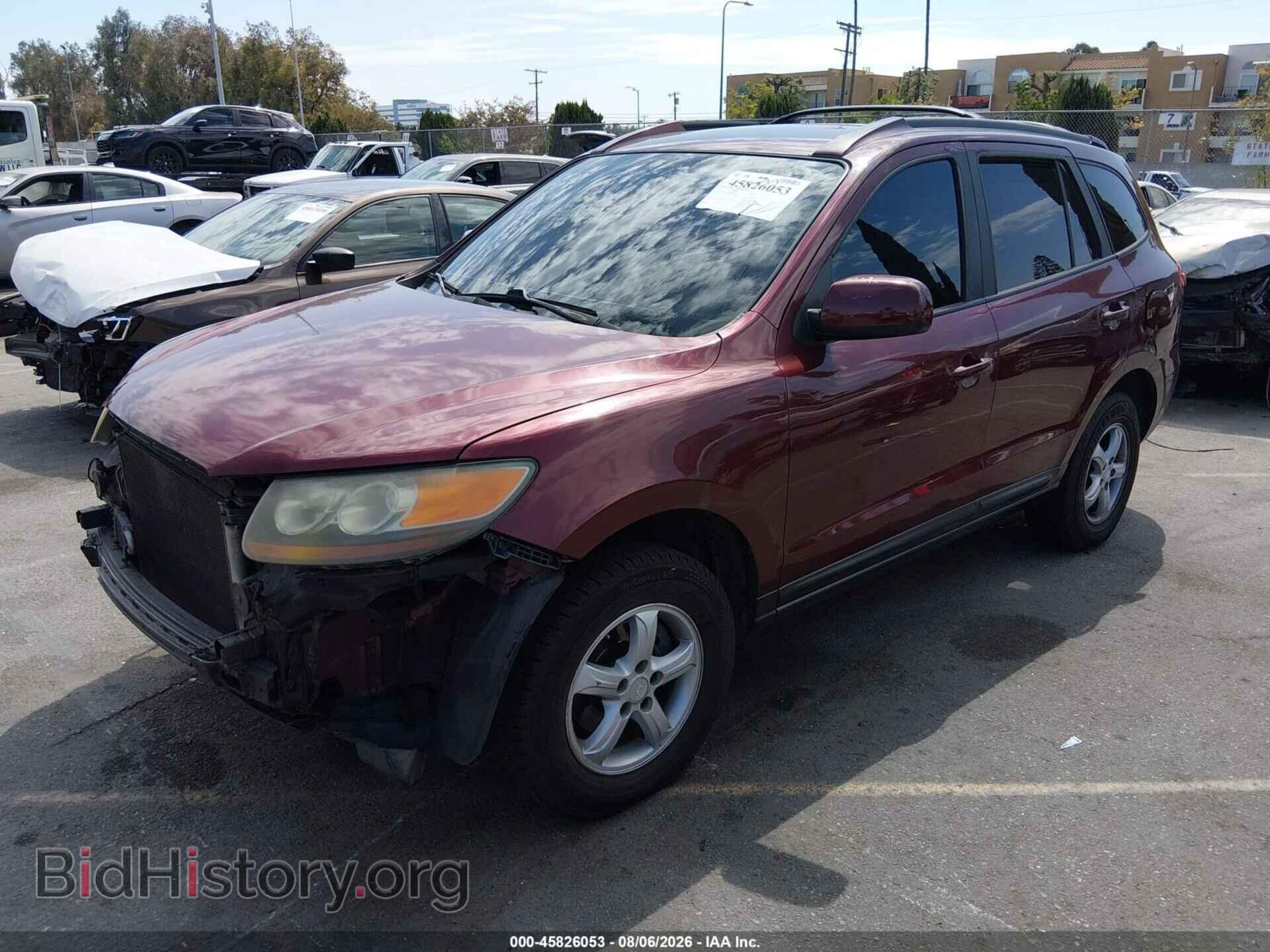 2007 HYUNDAI SANTA FE - VIN: 5NMSG13D87H049319 - Photo 2