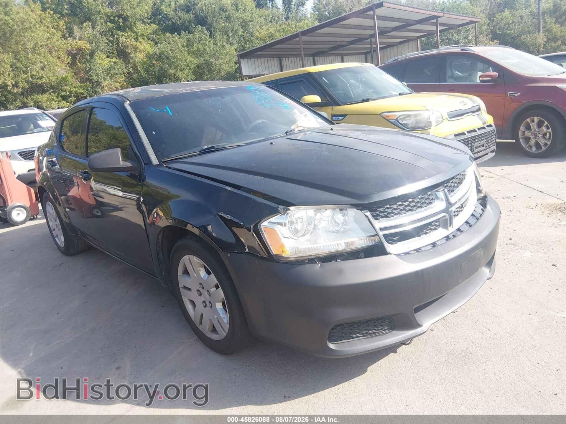 Фотография 1C3CDZAB4EN154392 - DODGE AVENGER 2014