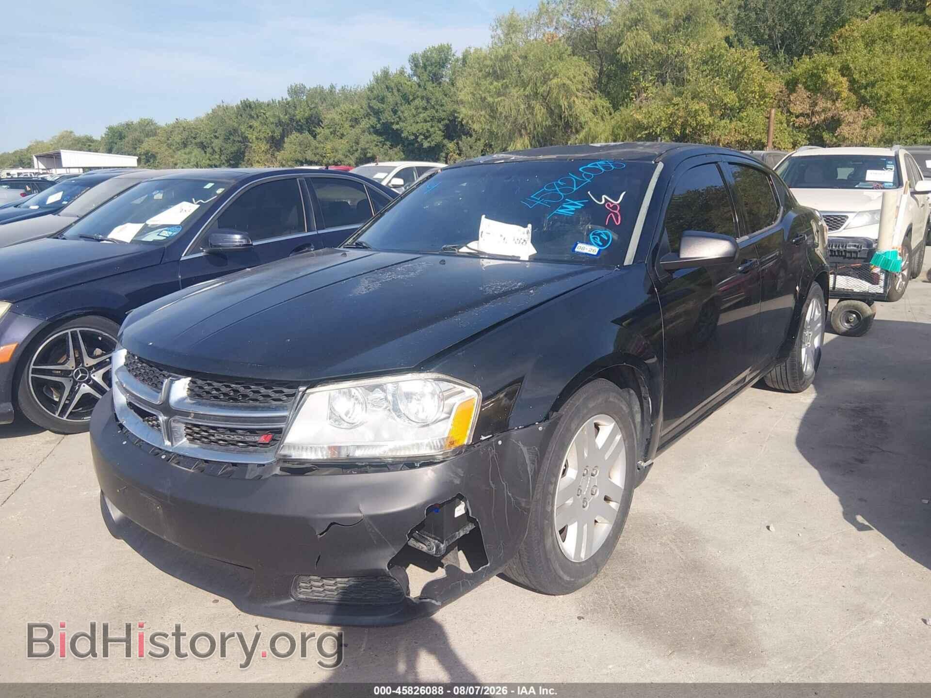 2014 DODGE AVENGER - VIN: 1C3CDZAB4EN154392 - Фото 2