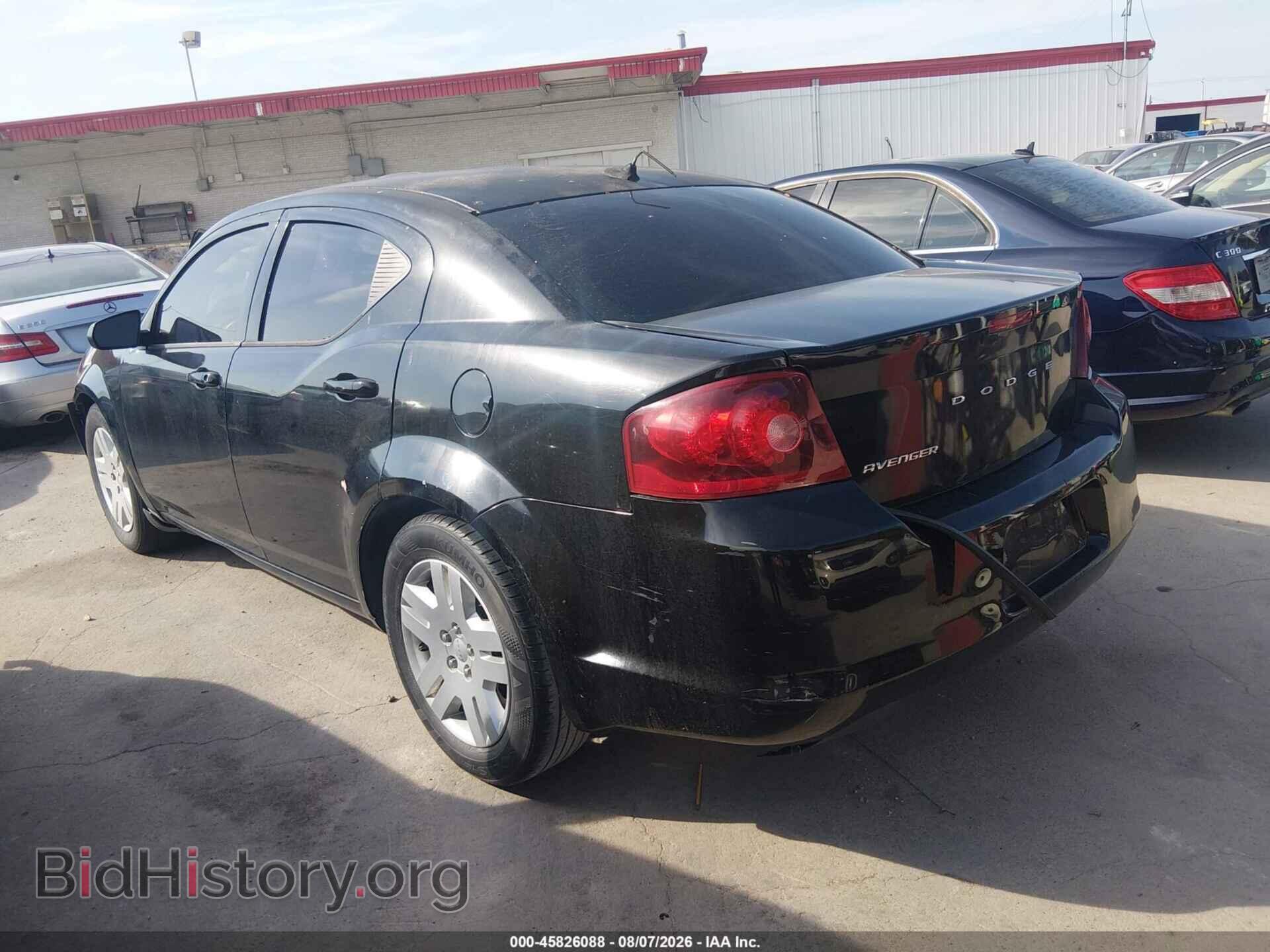 2014 DODGE AVENGER - VIN: 1C3CDZAB4EN154392 - Фото 3