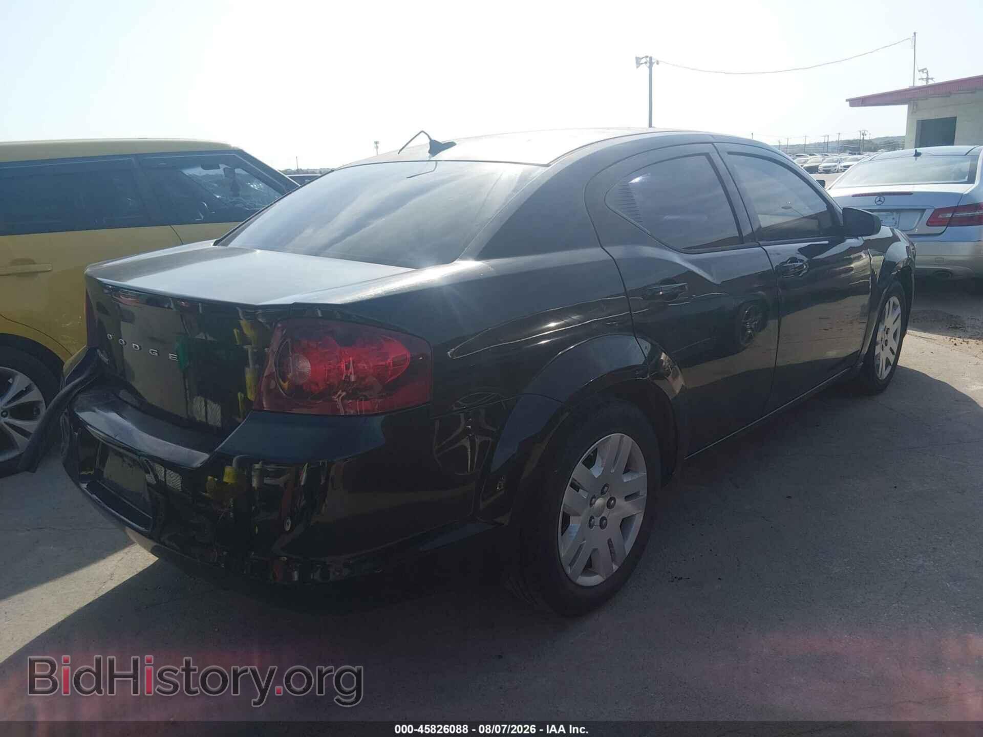 2014 DODGE AVENGER - VIN: 1C3CDZAB4EN154392 - Фото 4