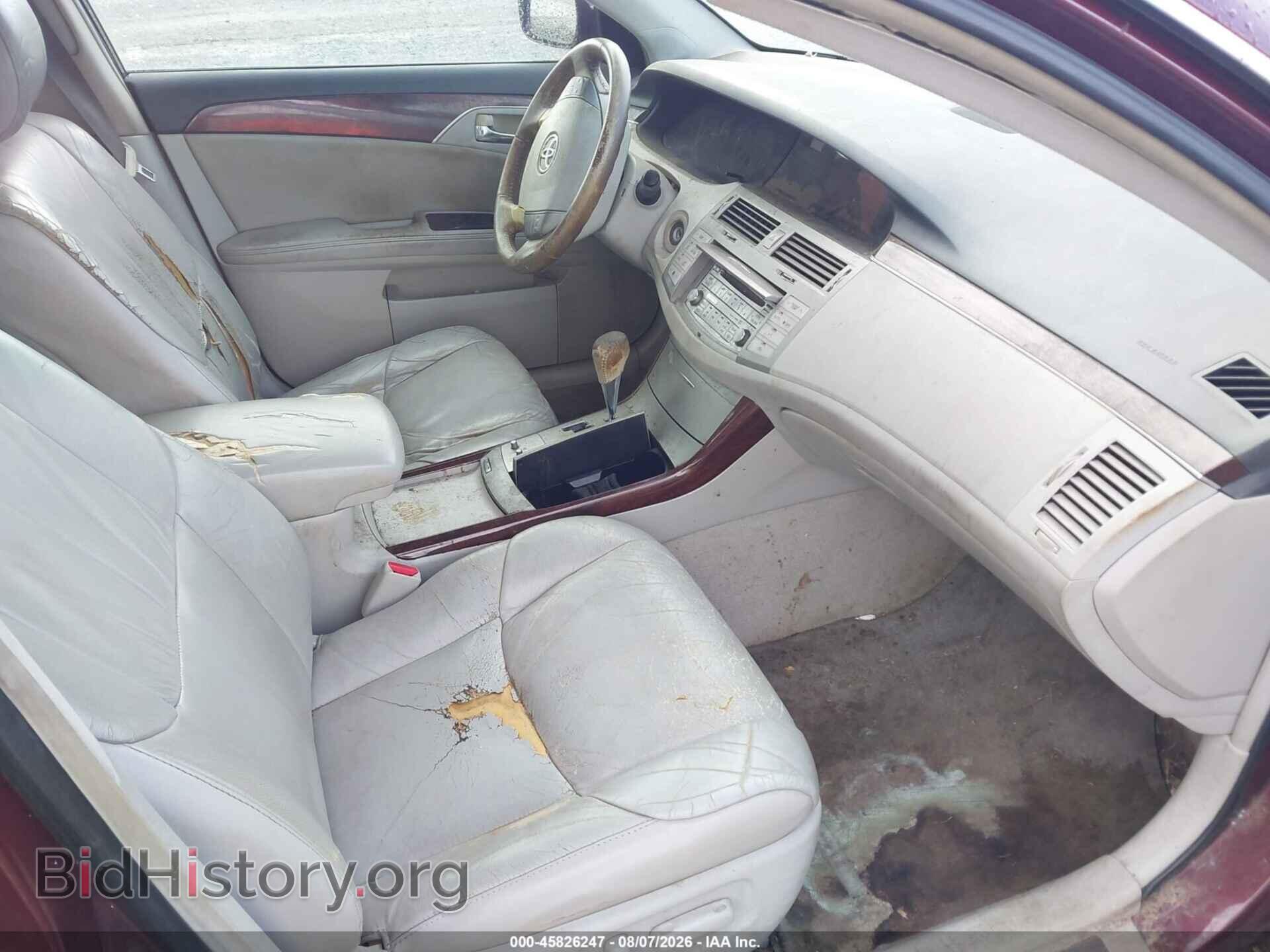 2008 TOYOTA AVALON - VIN: 4T1BK36B68U284635 - Фото 5