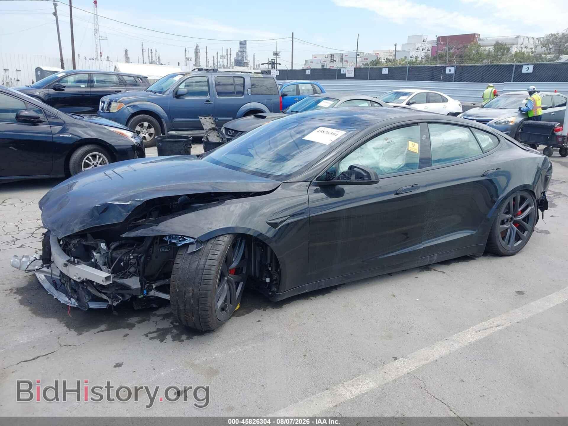 2023 TESLA MODEL S - VIN: 5YJSA1E67PF512844 - Фото 2