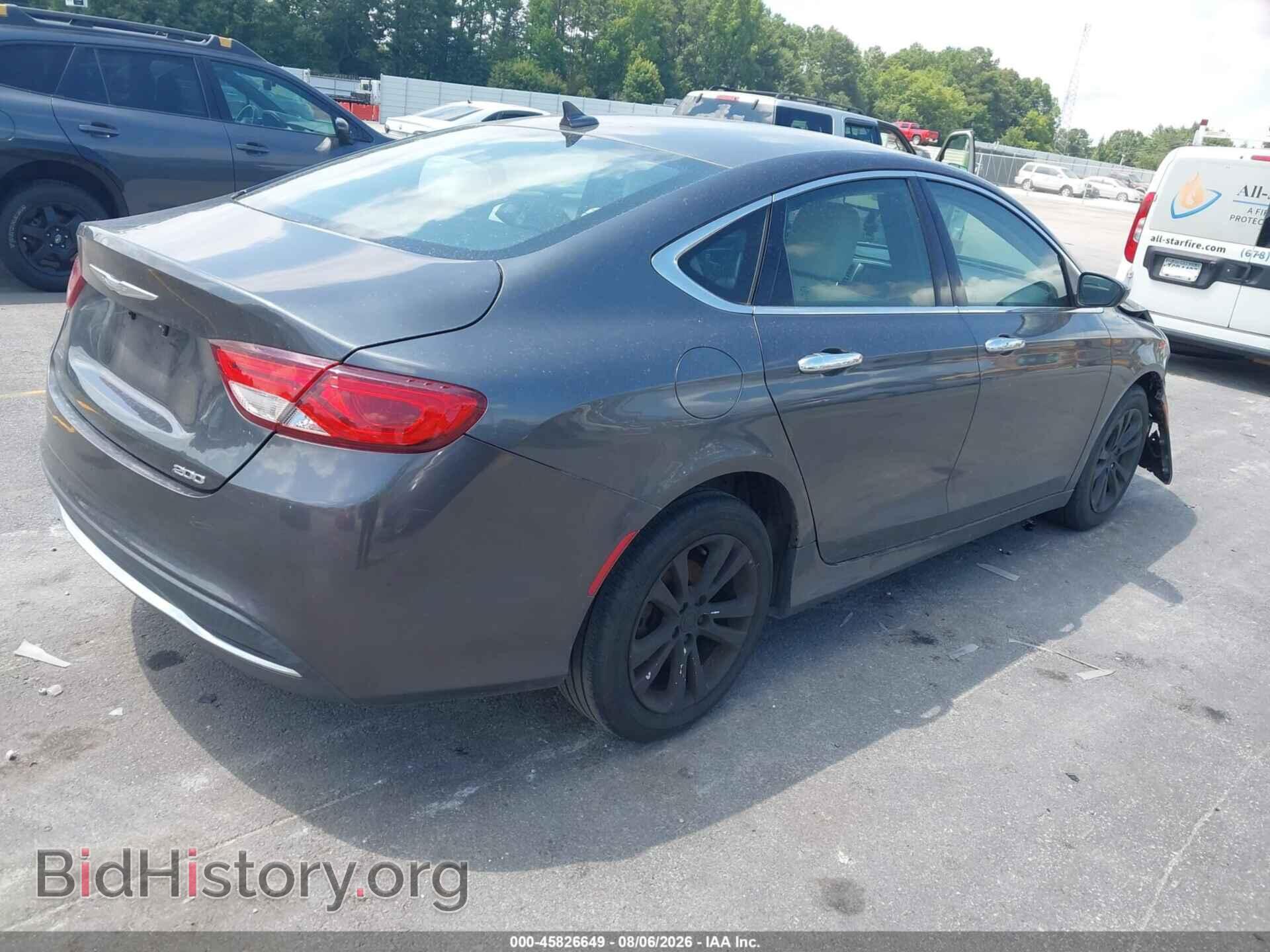 2015 CHRYSLER 200 - VIN: 1C3CCCAB0FN614214 - Фото 4