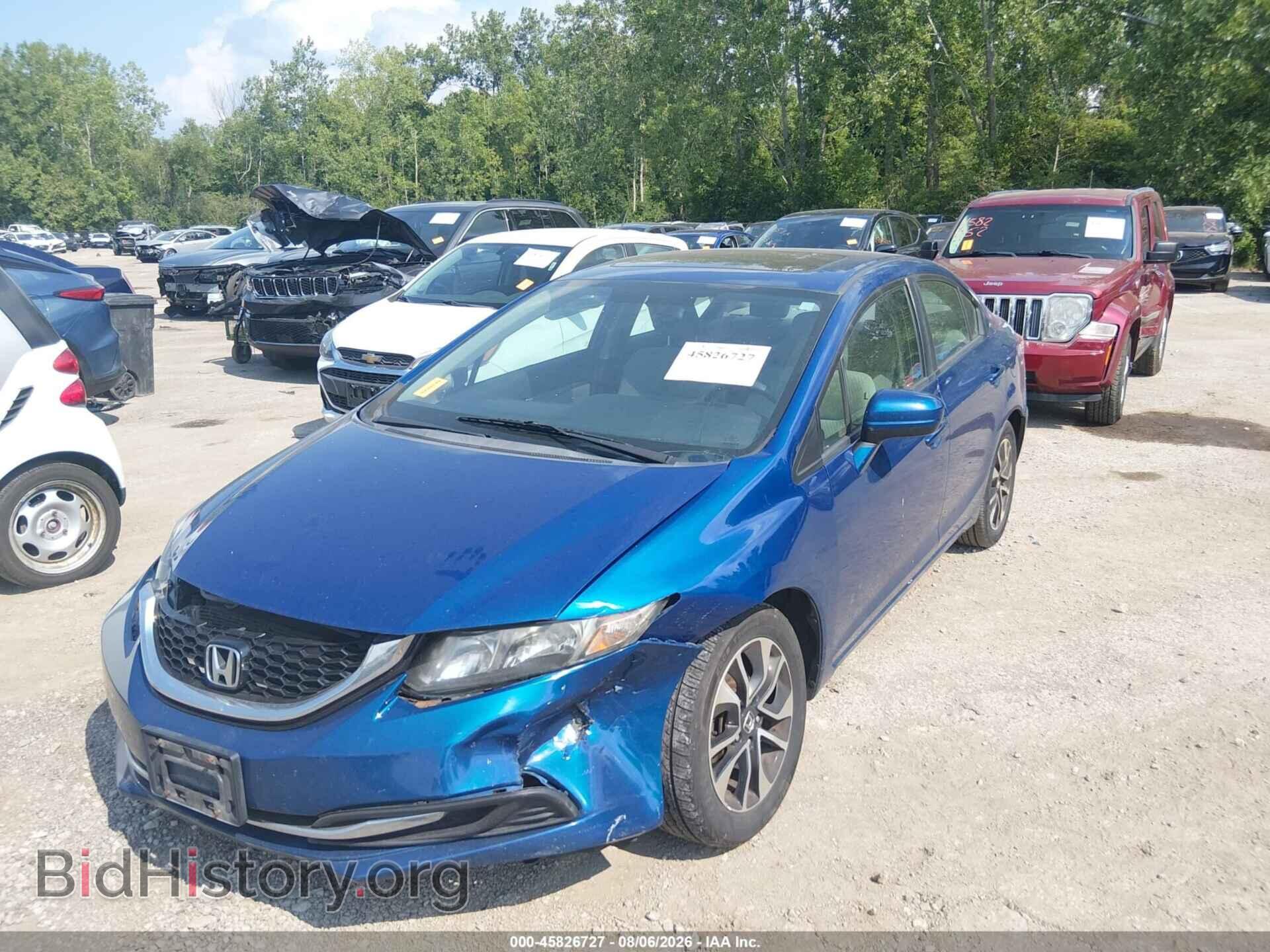 2014 HONDA CIVIC - VIN: 19XFB2F86EE060960 - Фото 2