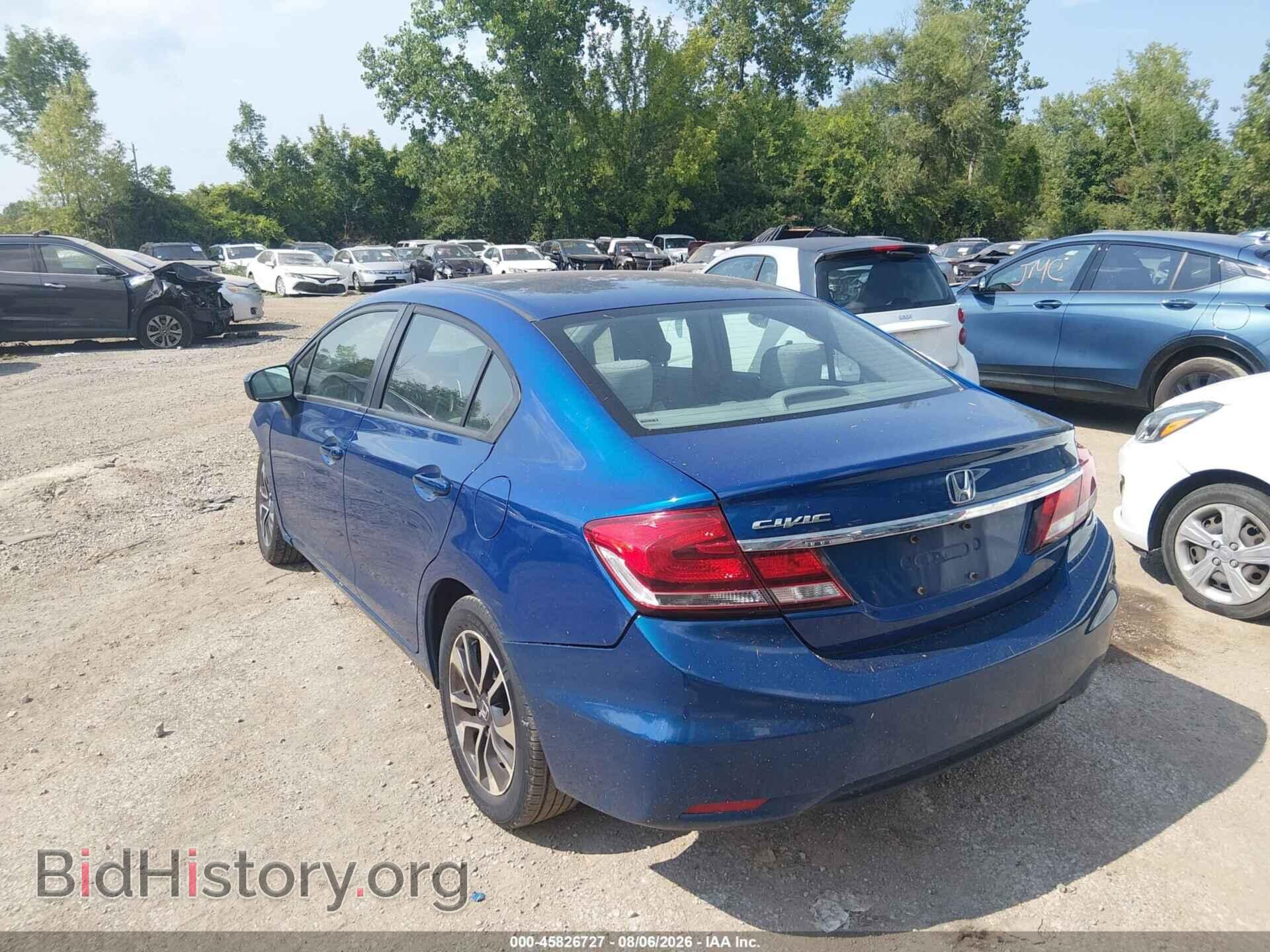 2014 HONDA CIVIC - VIN: 19XFB2F86EE060960 - Фото 3
