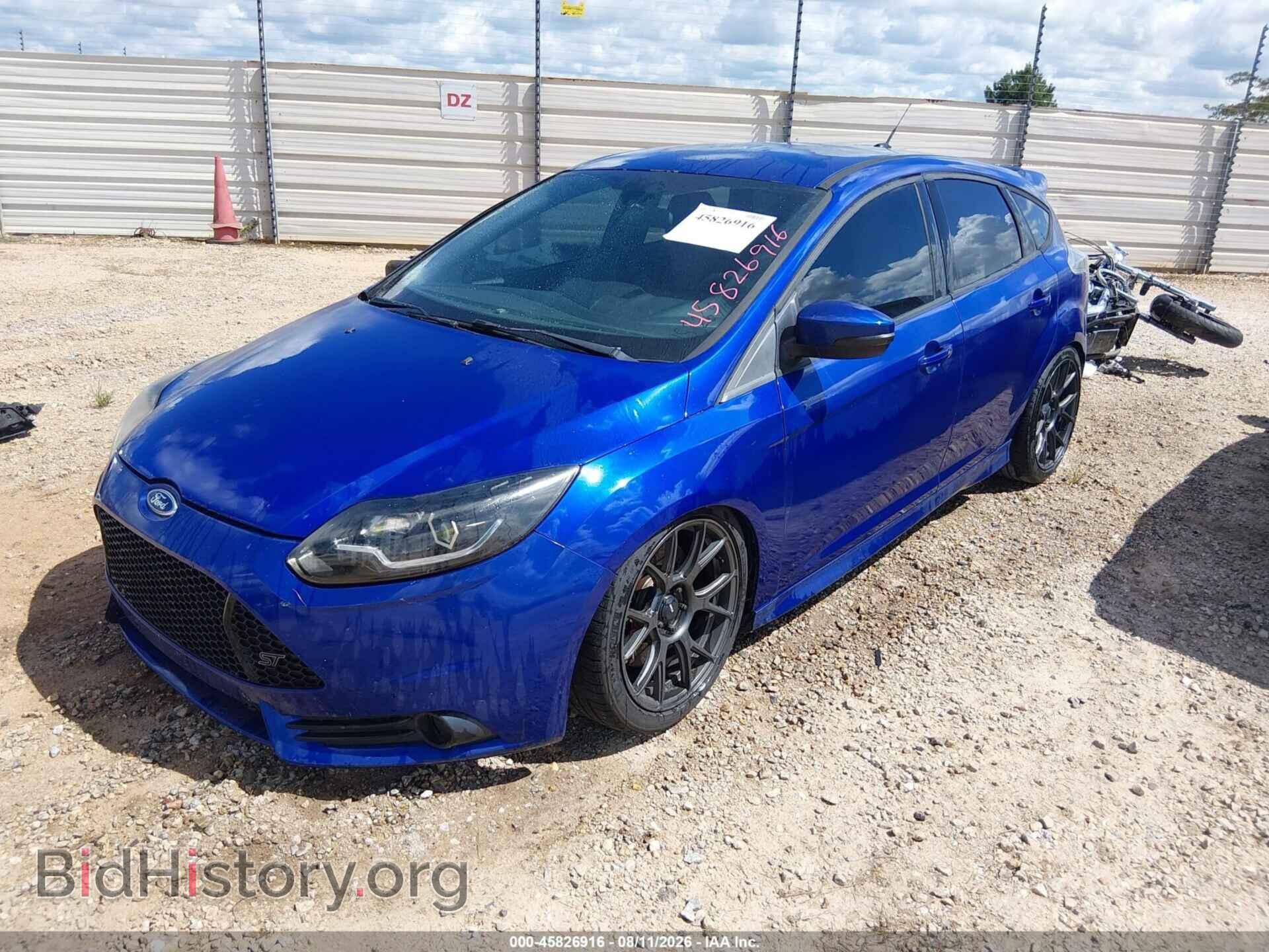 2014 FORD FOCUS ST - VIN: 1FADP3L96EL427204 - Photo 2