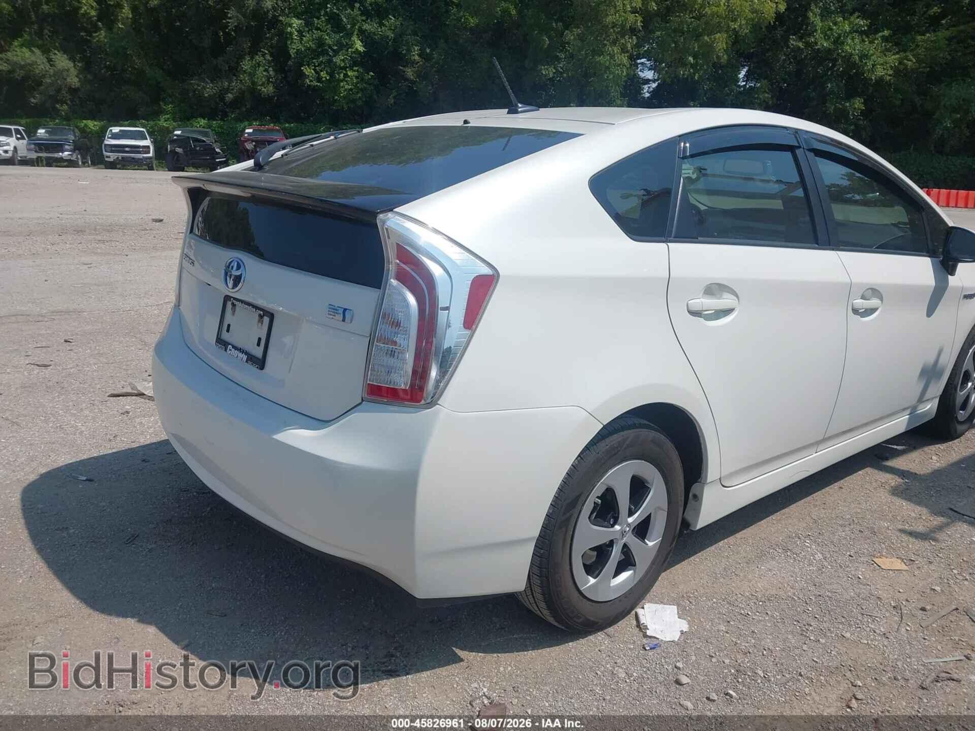 2013 TOYOTA PRIUS - VIN: JTDKN3DU2D5560636 - Фото 4