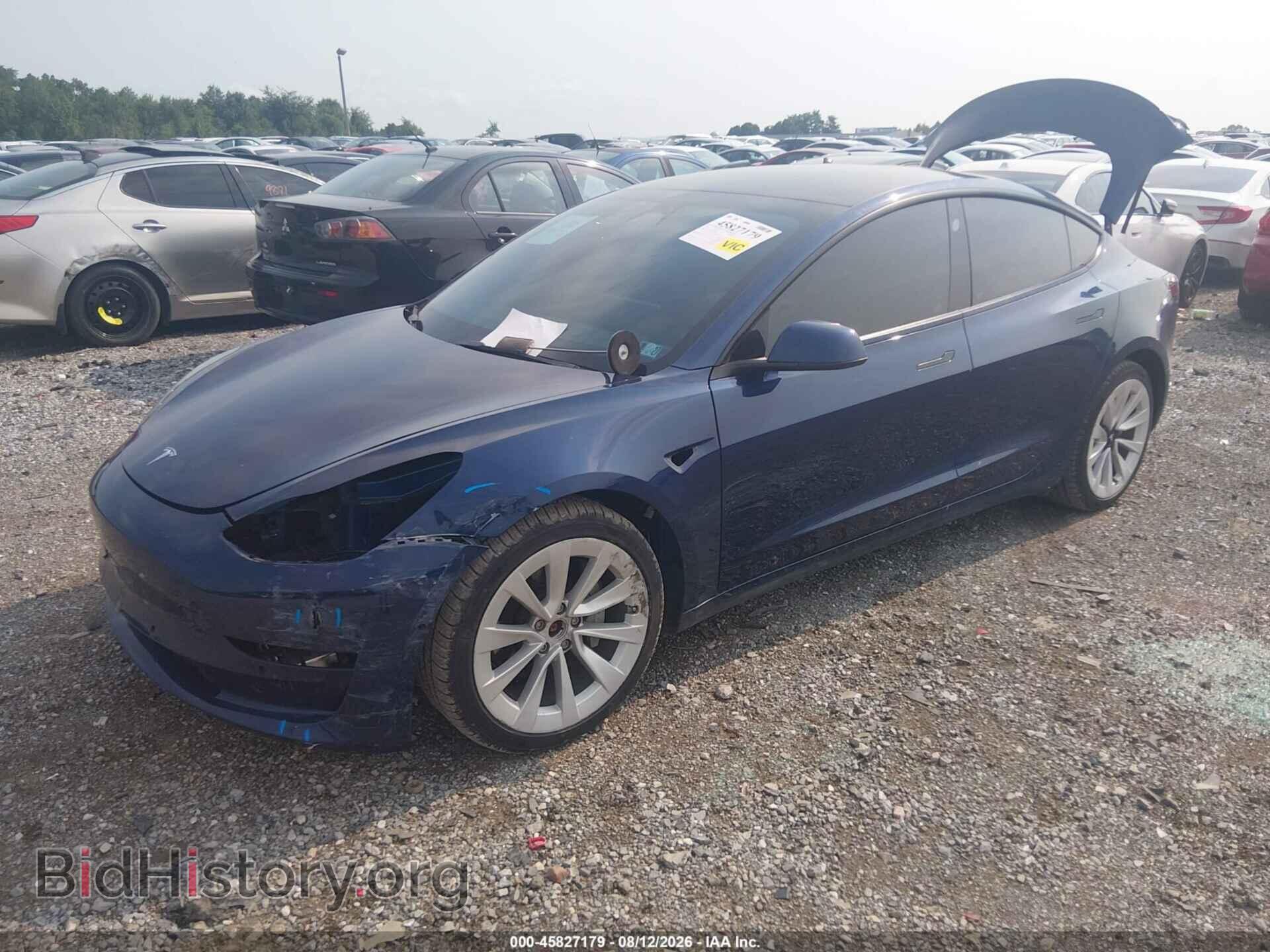 2022 TESLA MODEL 3 - VIN: 5YJ3E1EB3NF175446 - Photo 2