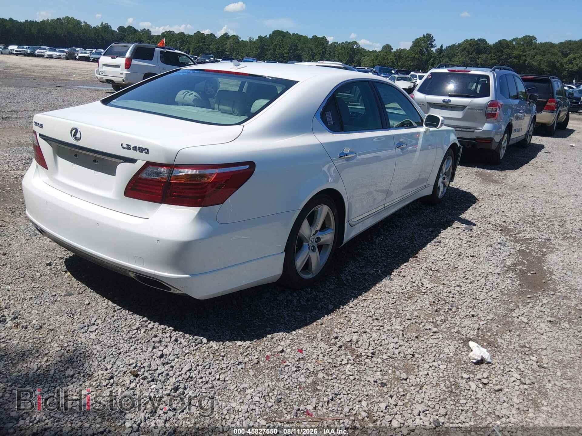 2010 LEXUS LS 460 - VIN: JTHBL5EF4A5094896 - Фото 4