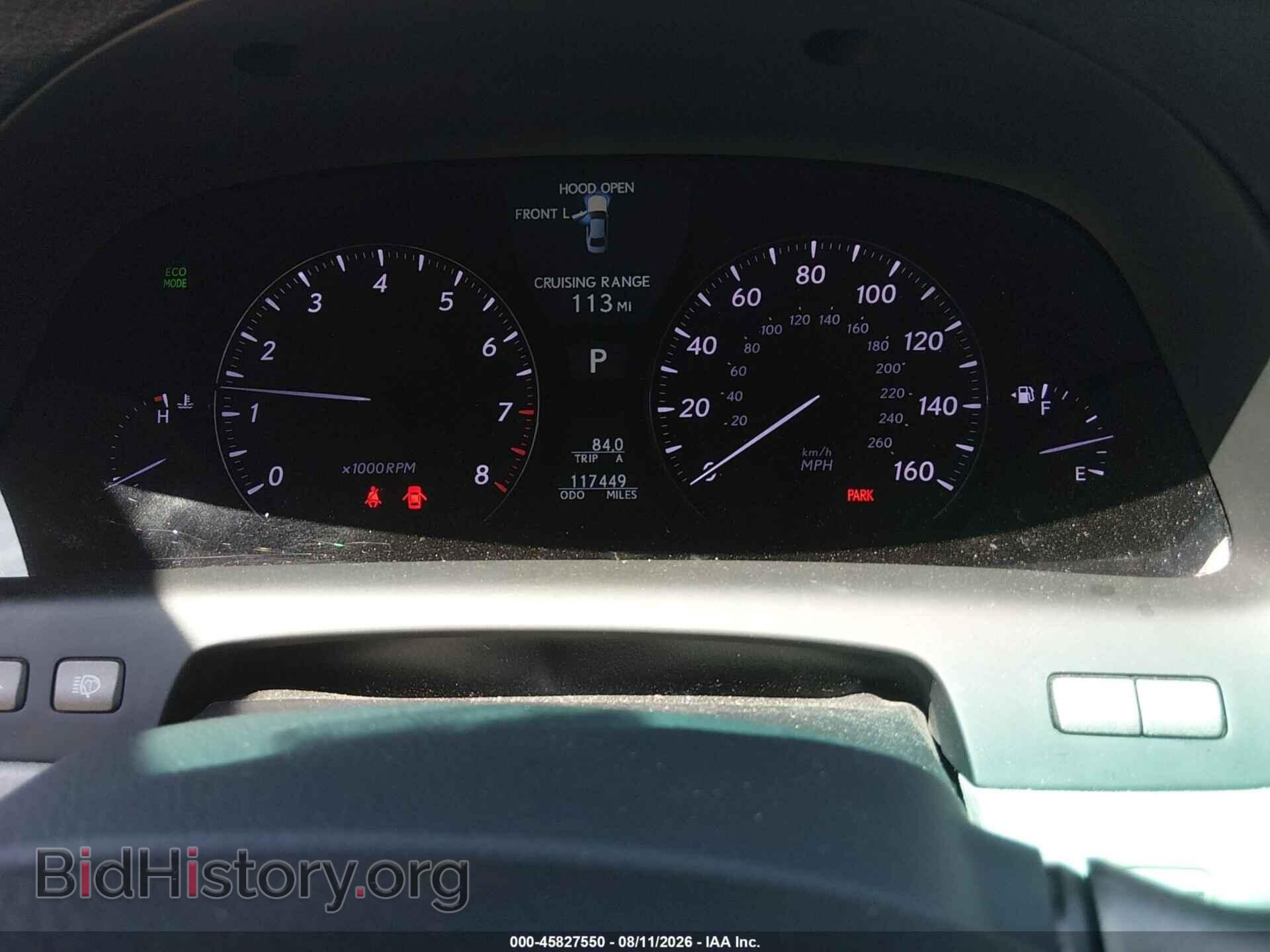 2010 LEXUS LS 460 - VIN: JTHBL5EF4A5094896 - Фото 7