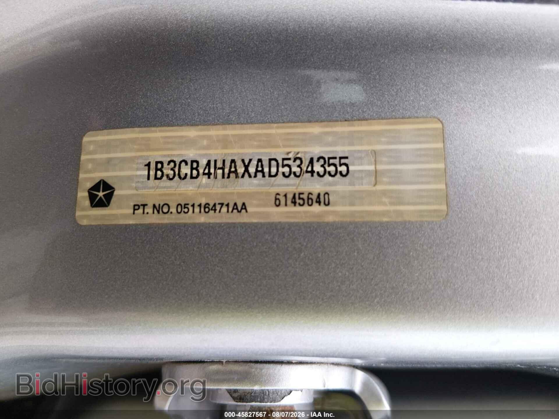 2010 DODGE CALIBER - VIN: 1B3CB4HAXAD534355 - Photo 9