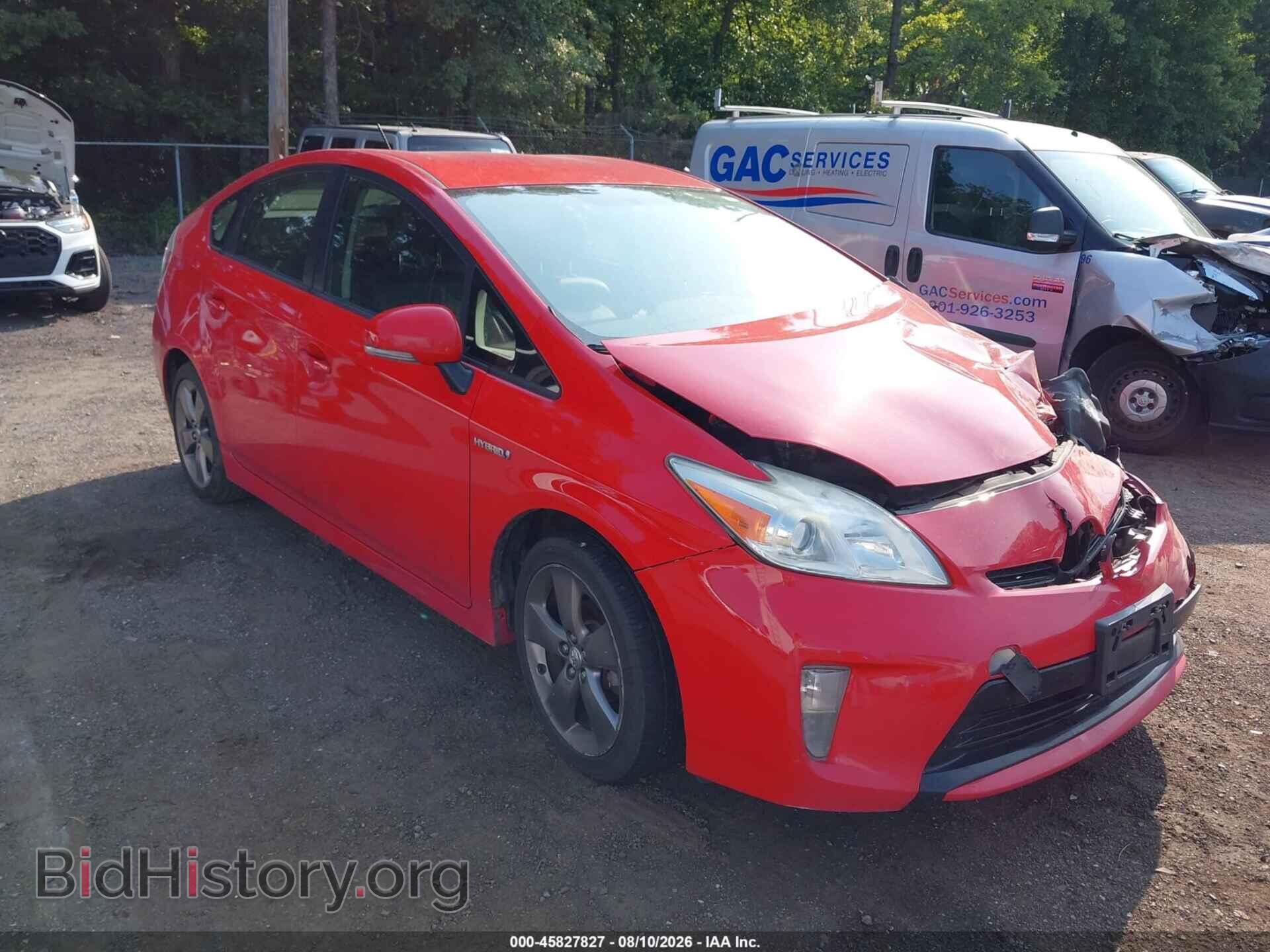 Photo JTDKN3DU3F0413547 - TOYOTA PRIUS 2015