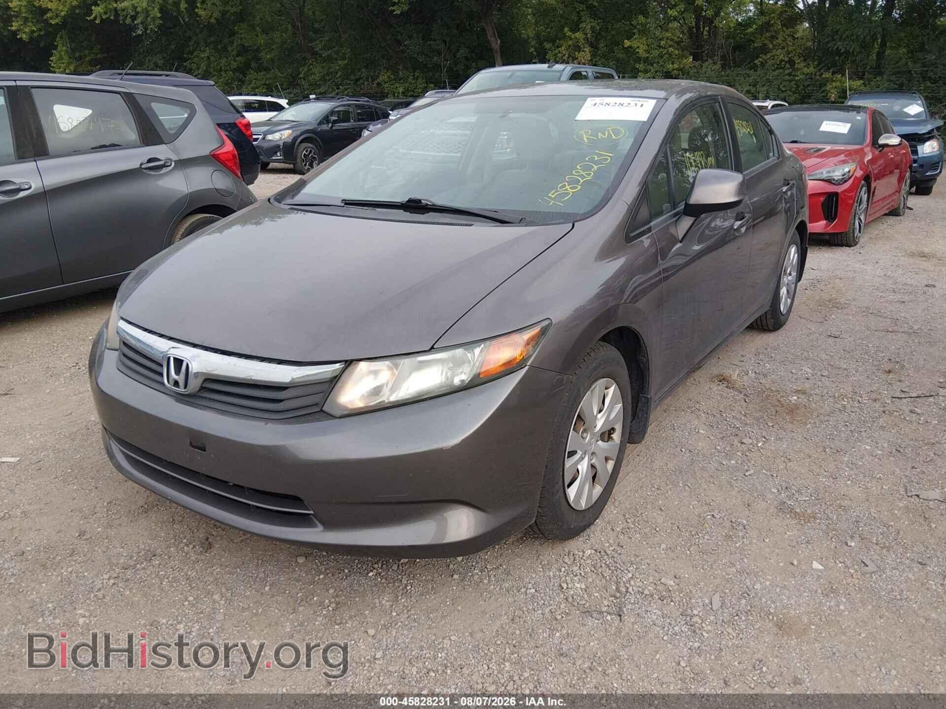 2012 HONDA CIVIC - VIN: 19XFB2F56CE015178 - Фото 2