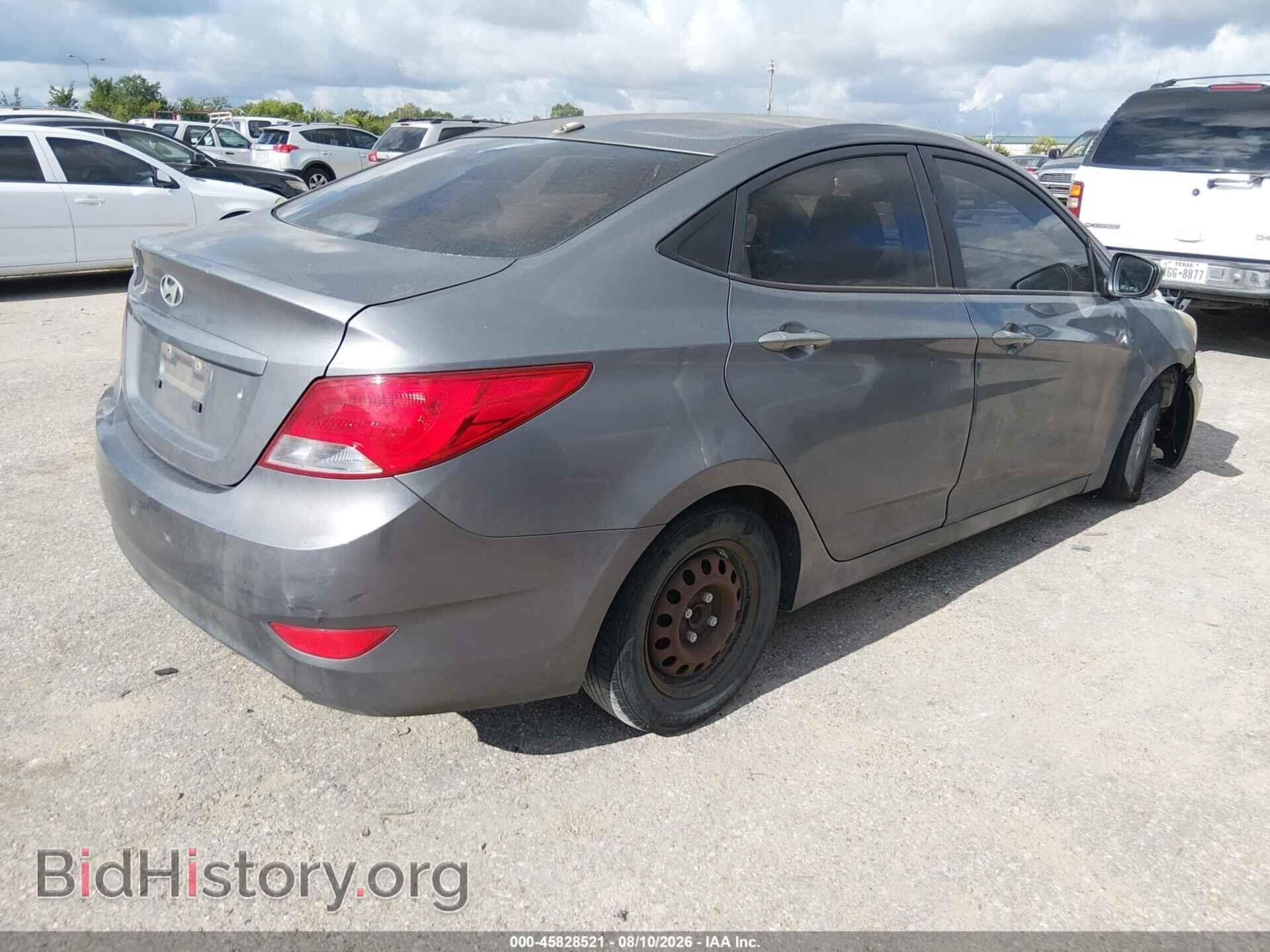 2016 HYUNDAI ACCENT - VIN: KMHCT4AE8GU949347 - Фото 4