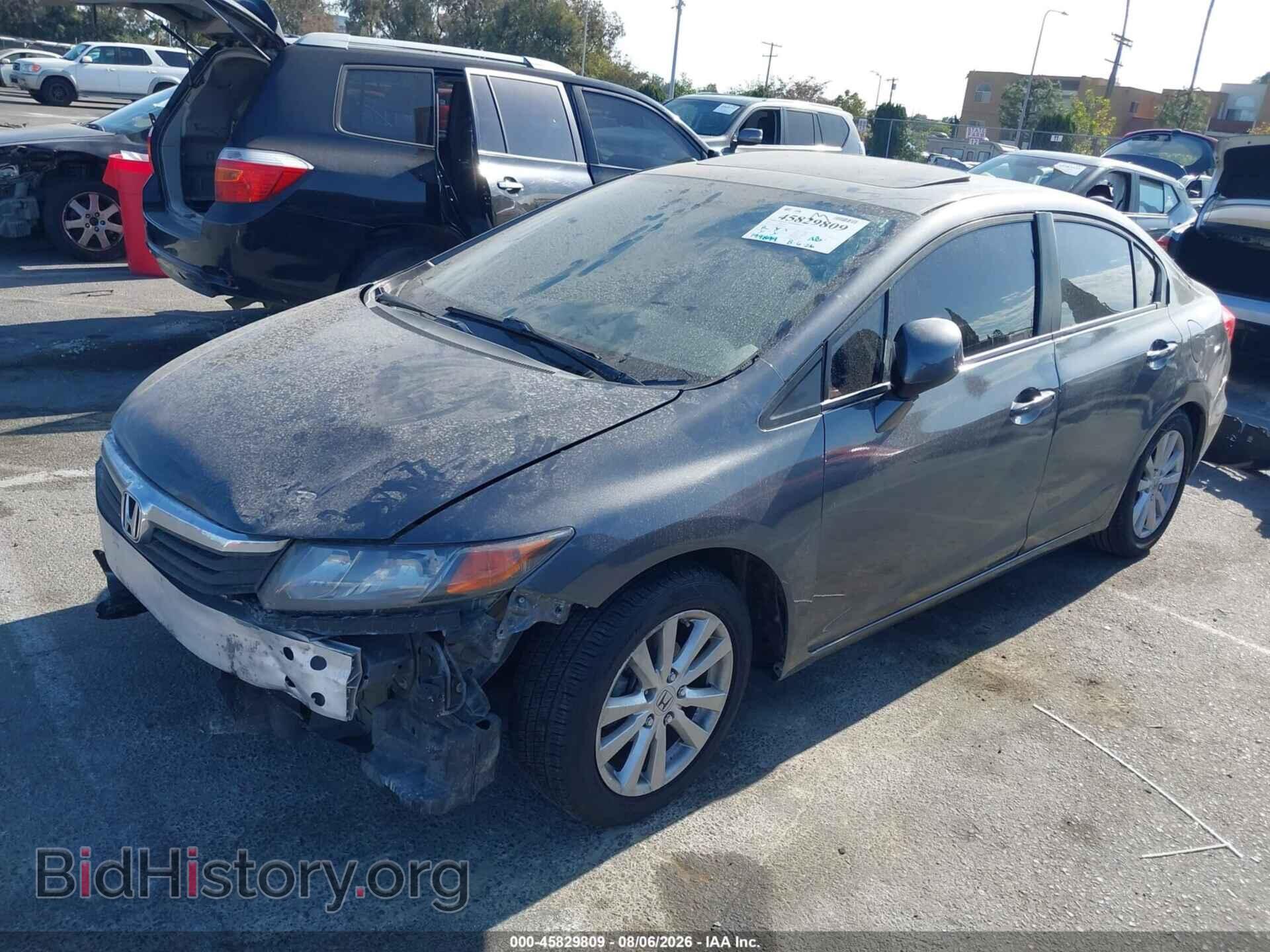 2012 HONDA CIVIC - VIN: 19XFB2F96CE329366 - Photo 2
