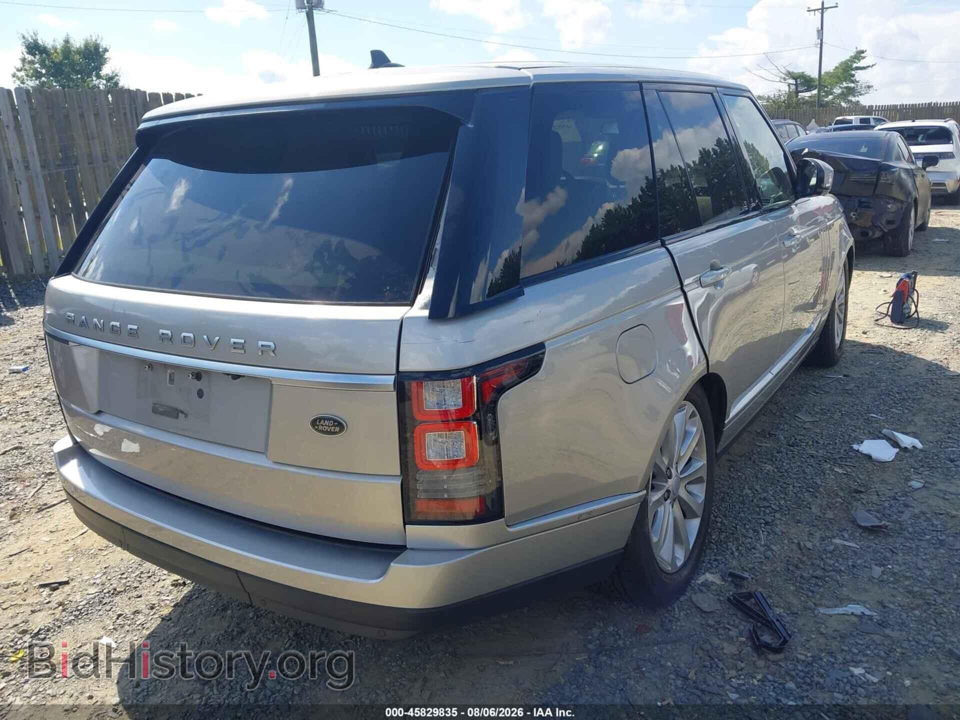 2016 LAND ROVER RANGE ROVER - VIN: SALGS2PF8GA288426 - Фото 4
