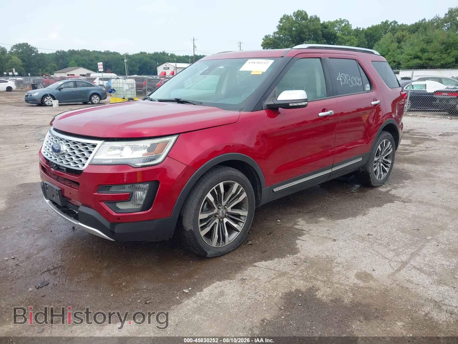 2016 FORD EXPLORER - VIN: 1FM5K8HT2GGA55608 - Фото 2