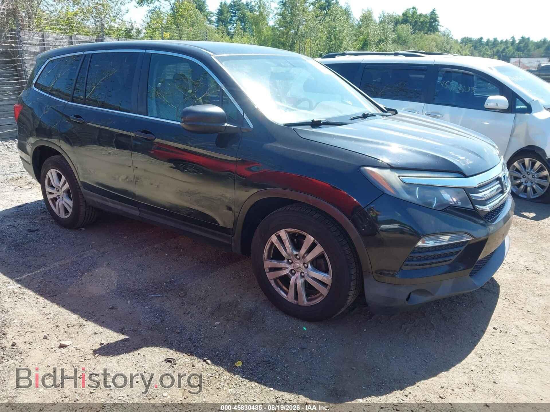 Photo 5FNYF6H13GB005299 - HONDA PILOT 2016