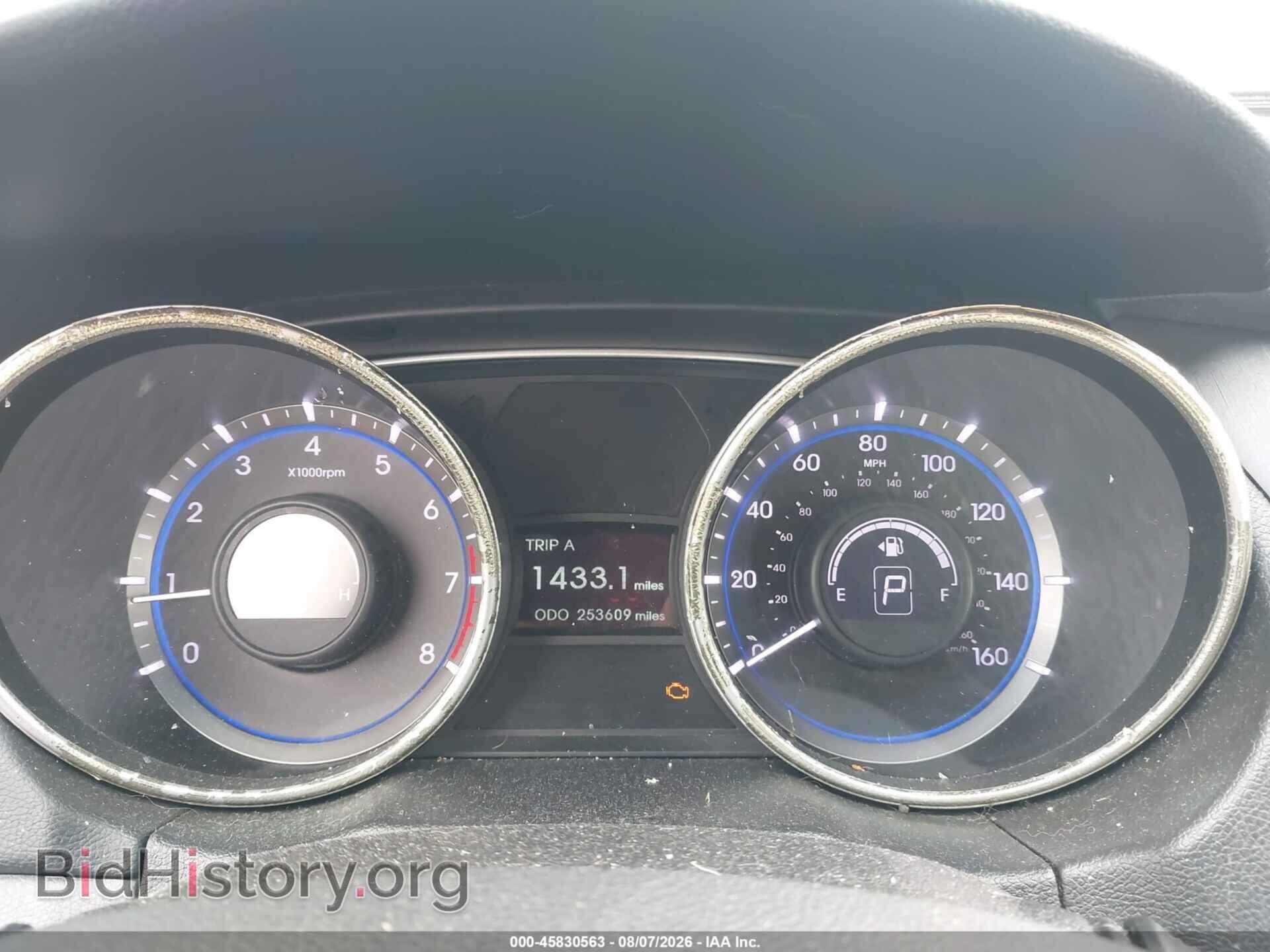 2012 HYUNDAI SONATA - VIN: 5NPEC4AB6CH478676 - Фото 7